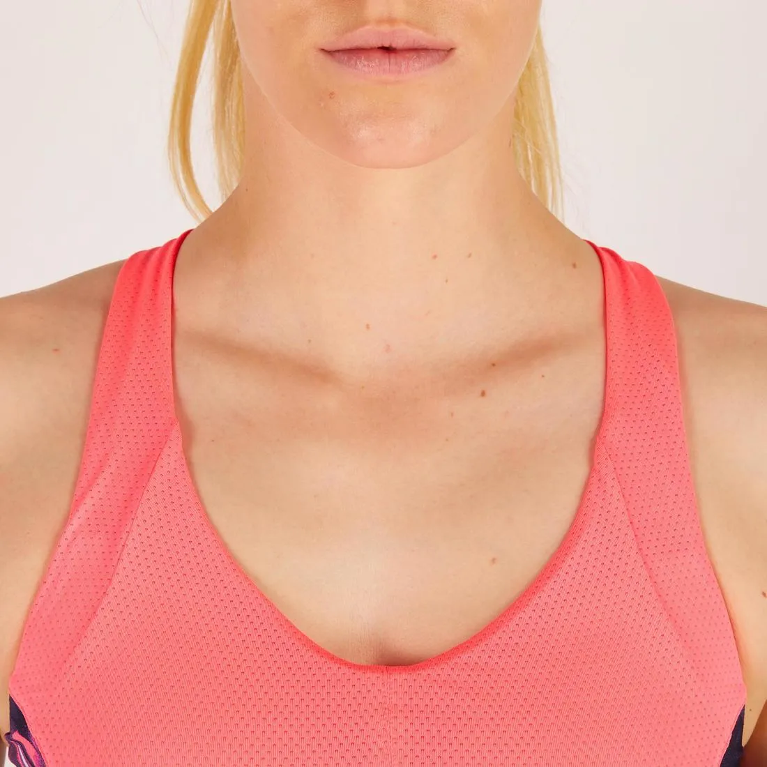 500 Women's Cardio Fitness Bra -  Tropical Details