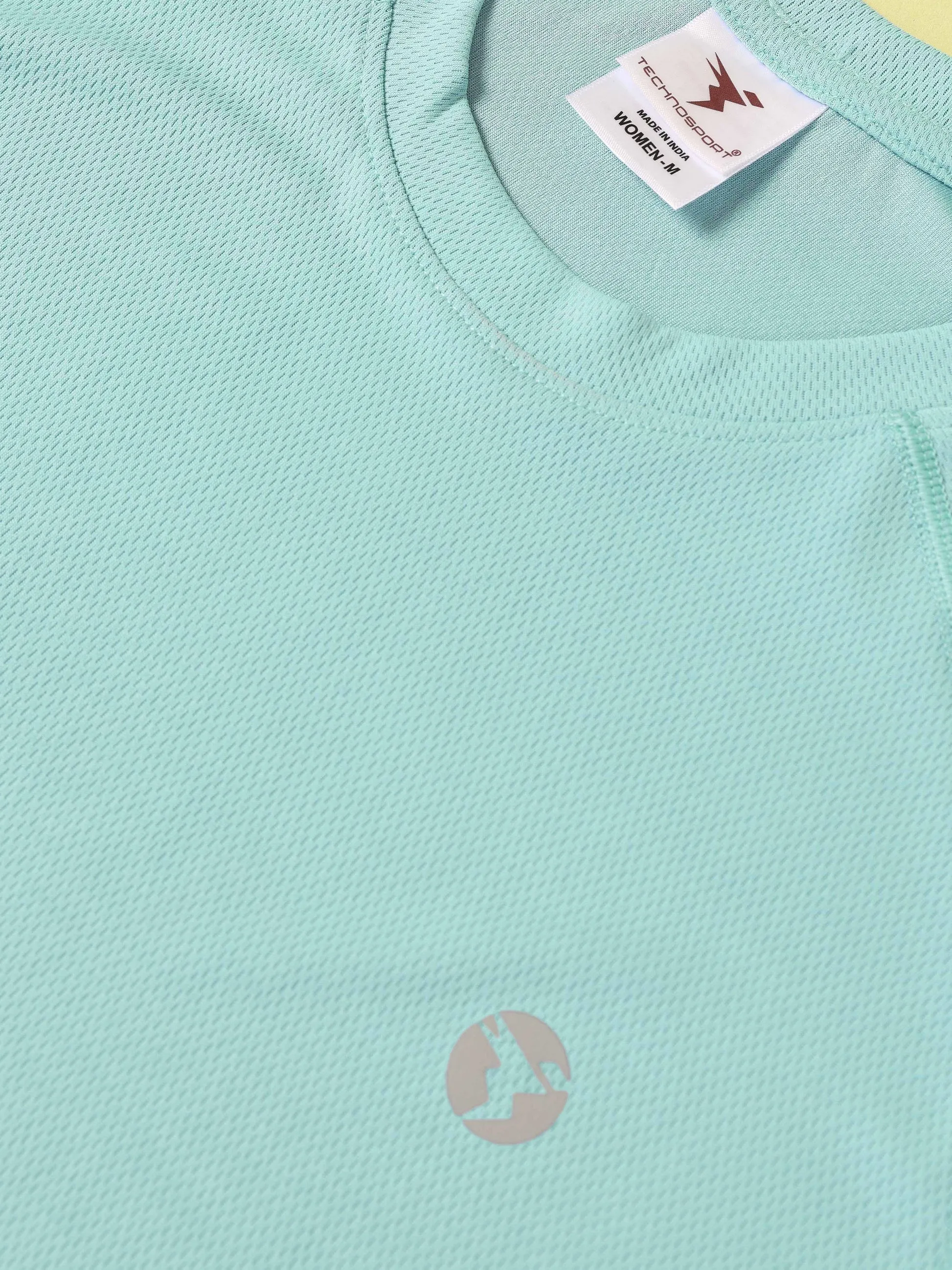 Active Crew Neck T-Shirt - Lake Green
