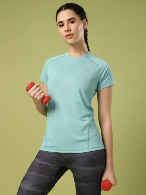 Active Crew Neck T-Shirt - Lake Green