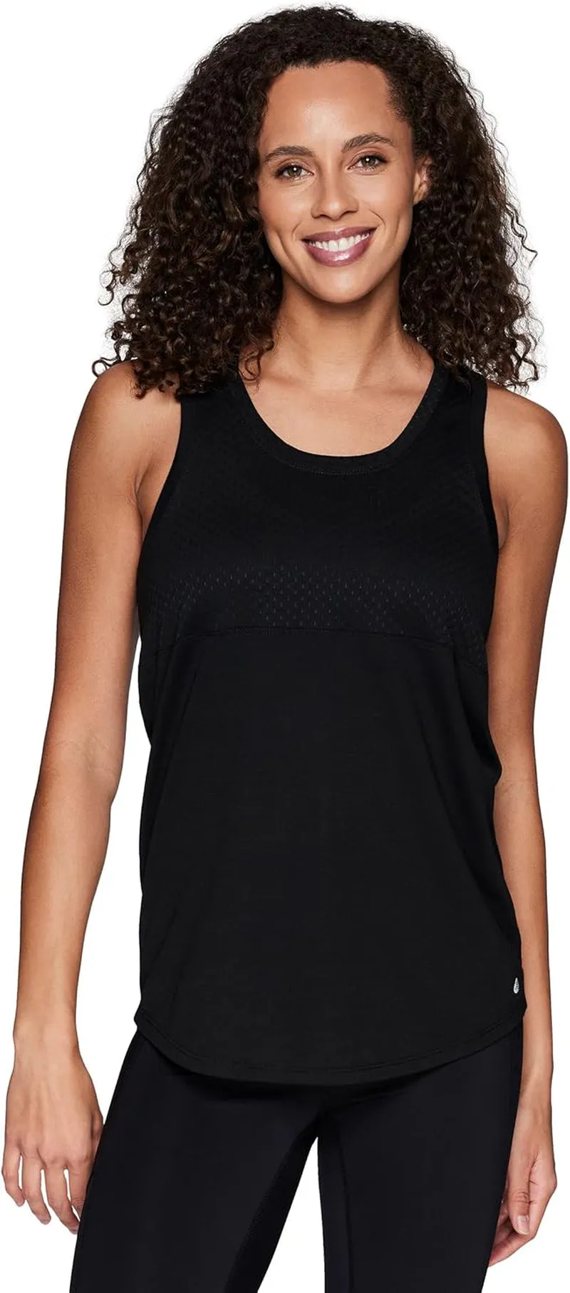 Active Women'S Sleeveless Athletic Performance Running Workout Yoga Tank Top with Mesh Ventilation