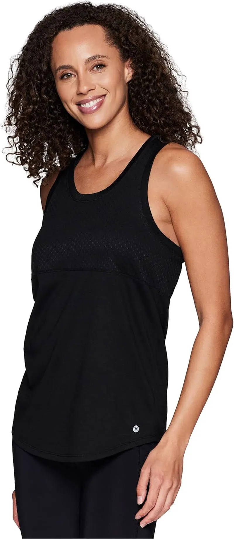 Active Women'S Sleeveless Athletic Performance Running Workout Yoga Tank Top with Mesh Ventilation