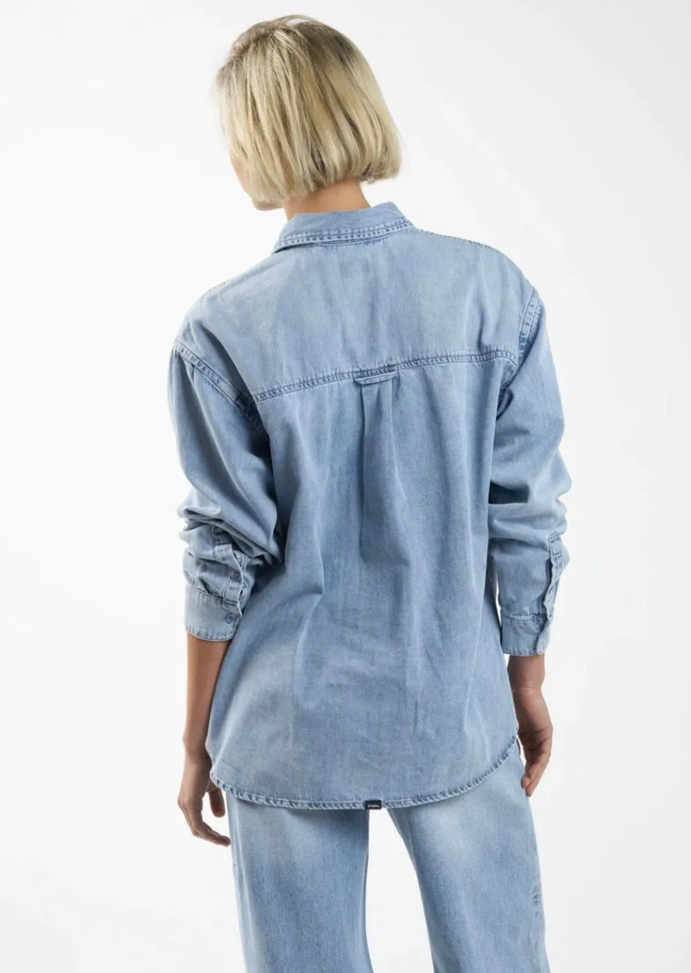 Adrian Denim Shirt Endless Blue