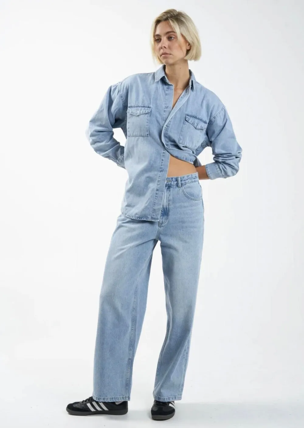 Adrian Denim Shirt Endless Blue
