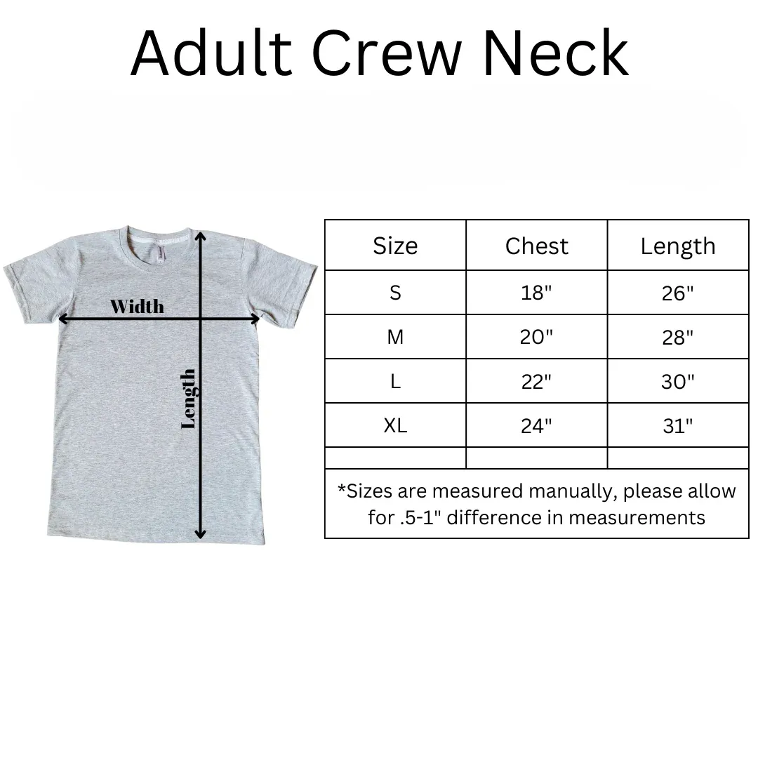 Adult polyester unisex short sleeve crew neck shirt