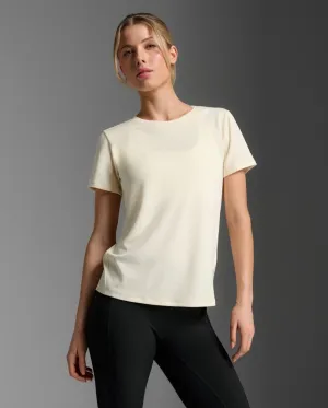 Aero T-Shirt Damen - pixel lemon/white reflective