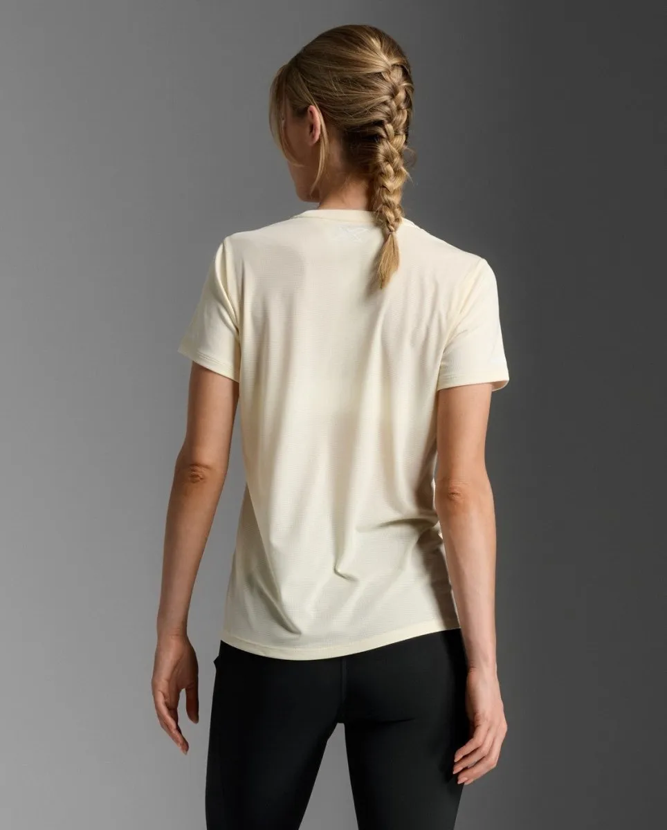 Aero T-Shirt Damen - pixel lemon/white reflective
