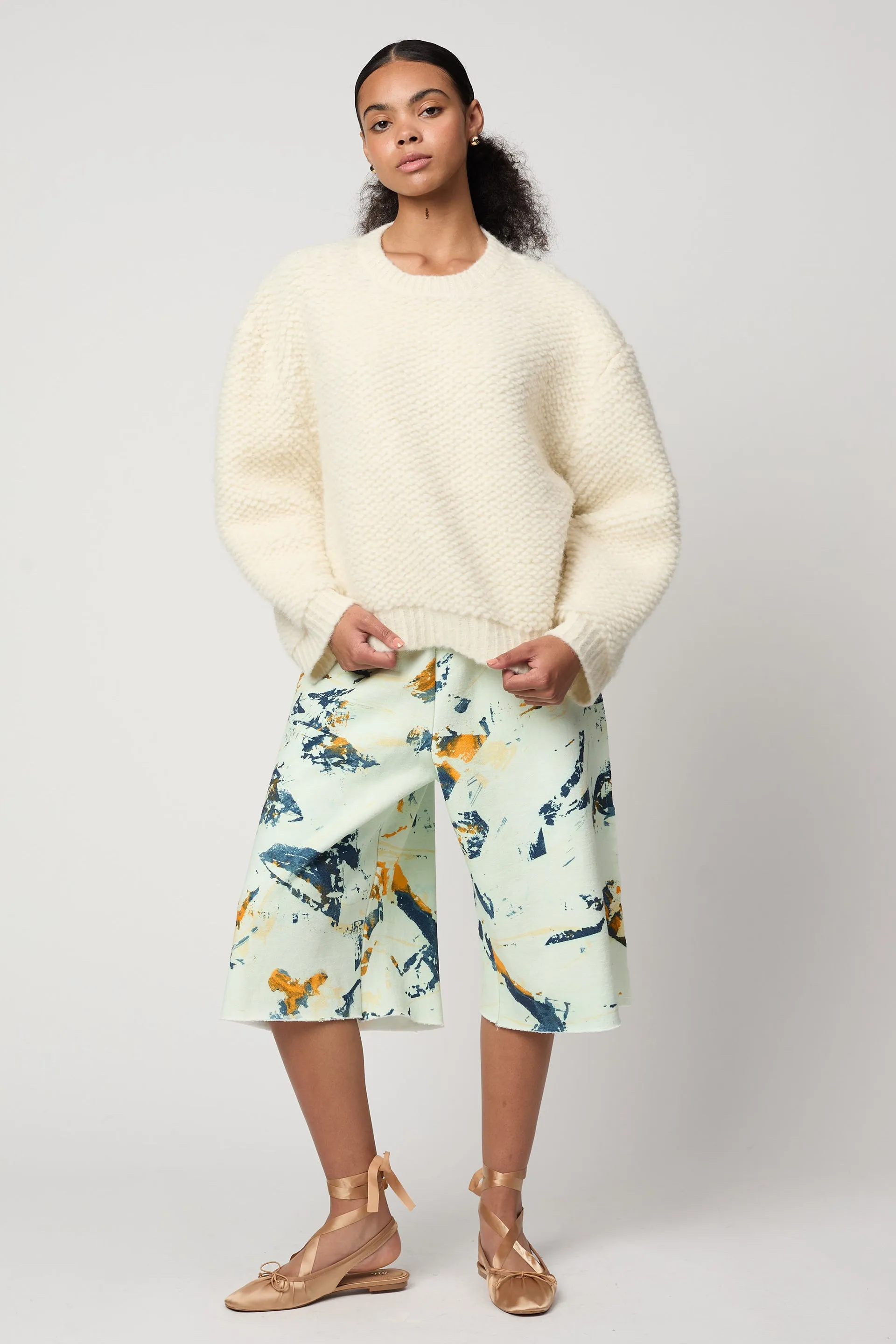 AGATA SWEATER IN FRENCH TERRY