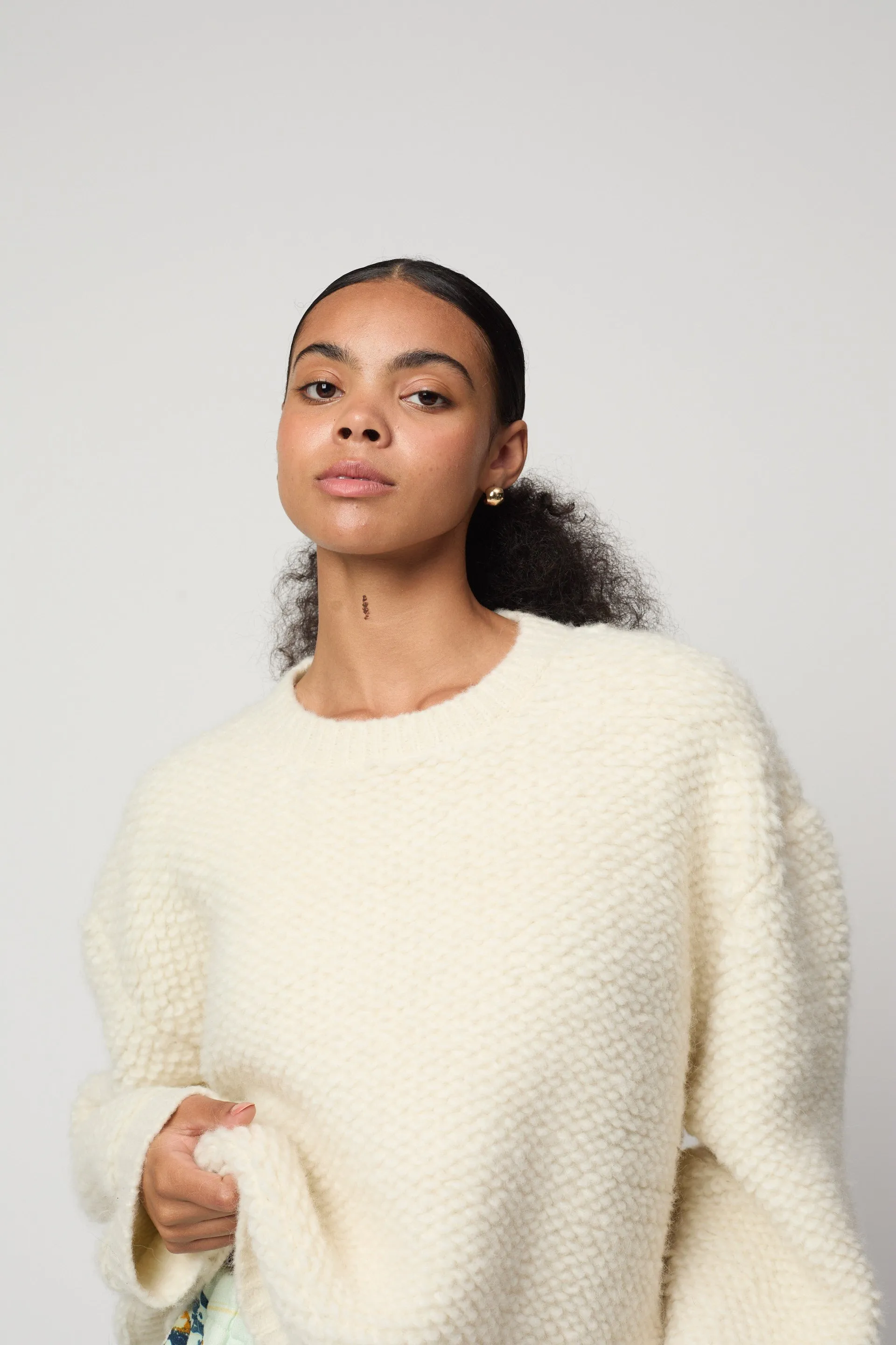 AGATA SWEATER IN FRENCH TERRY