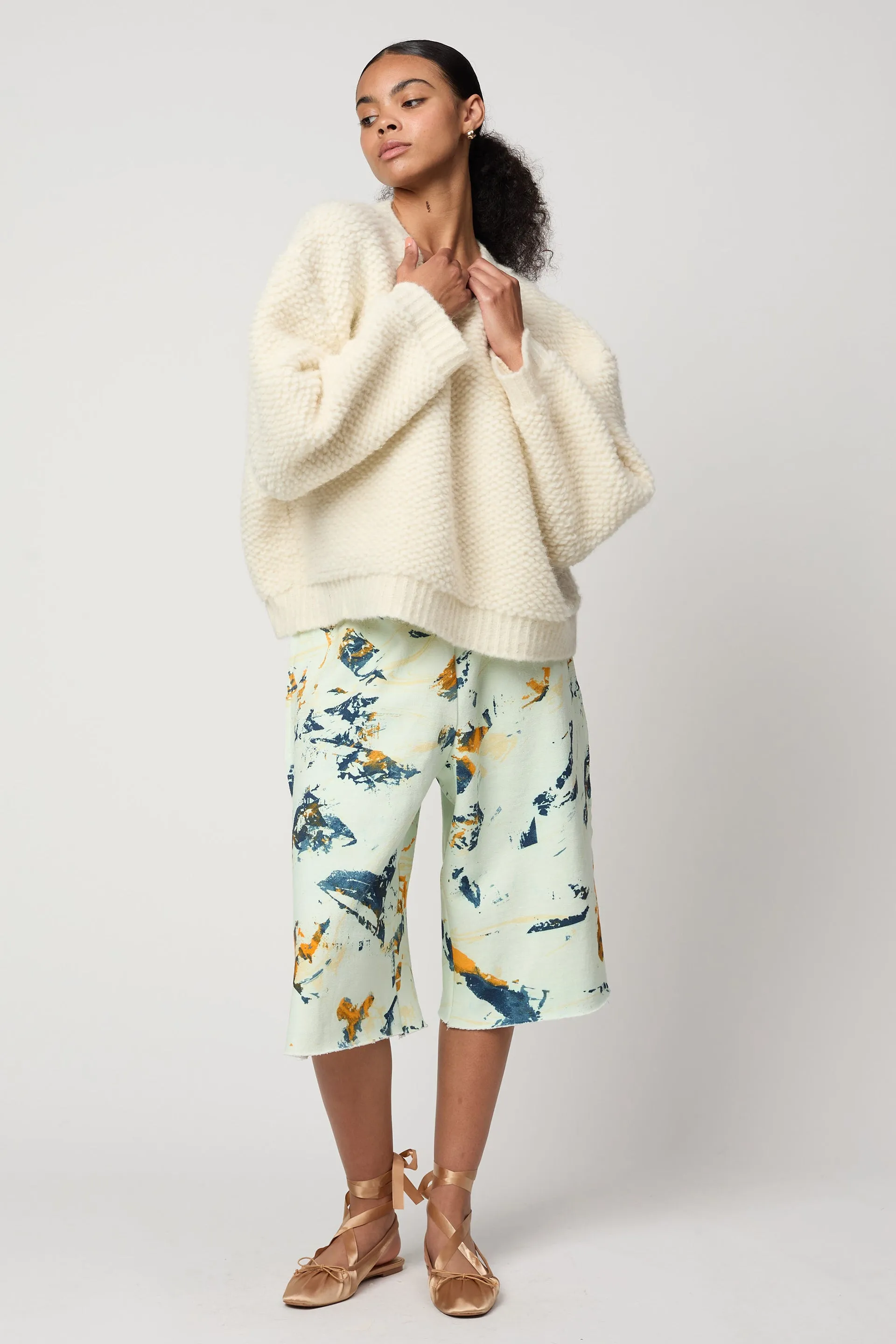 AGATA SWEATER IN FRENCH TERRY
