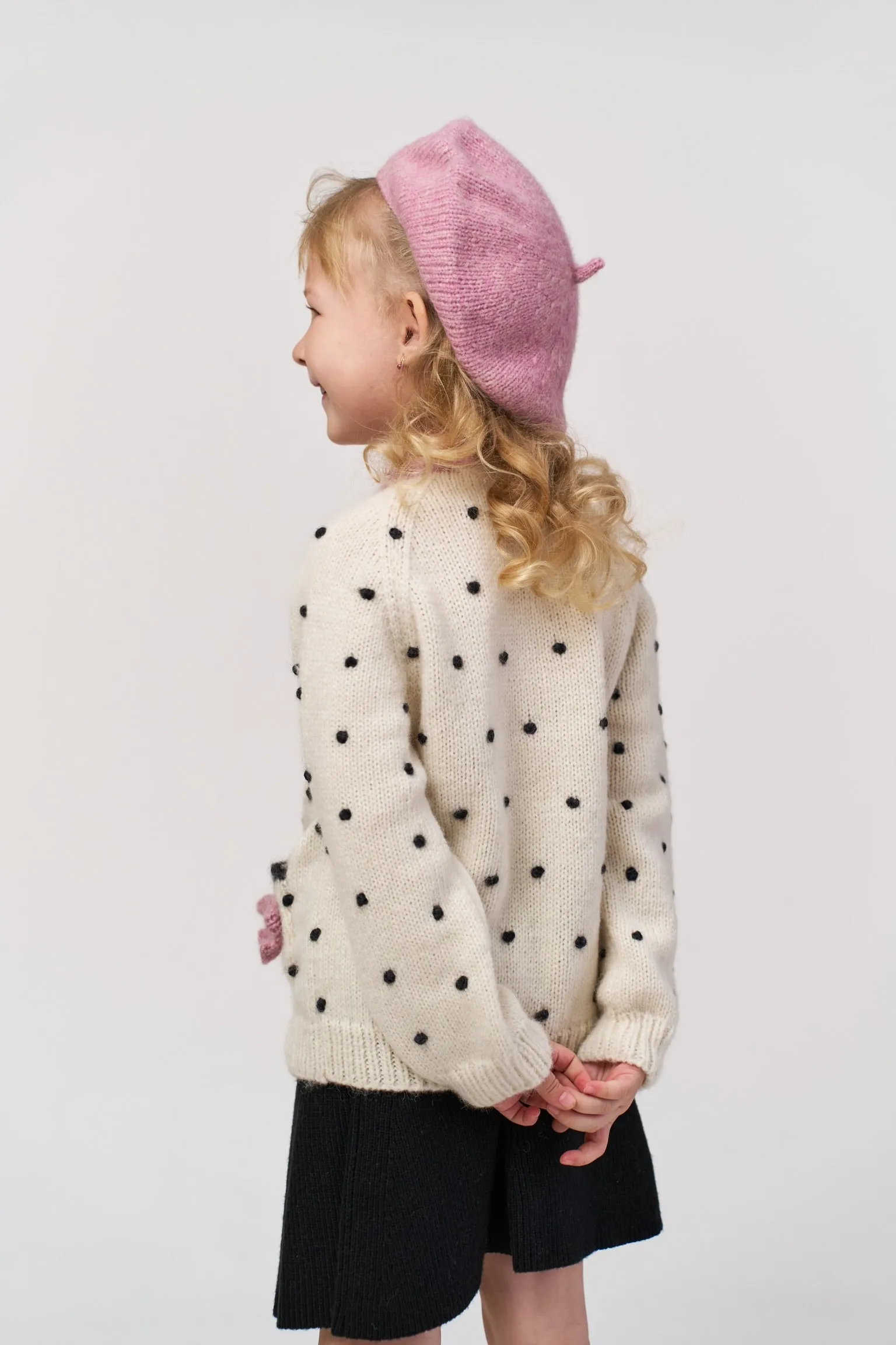Amelia cardigan | powder pink