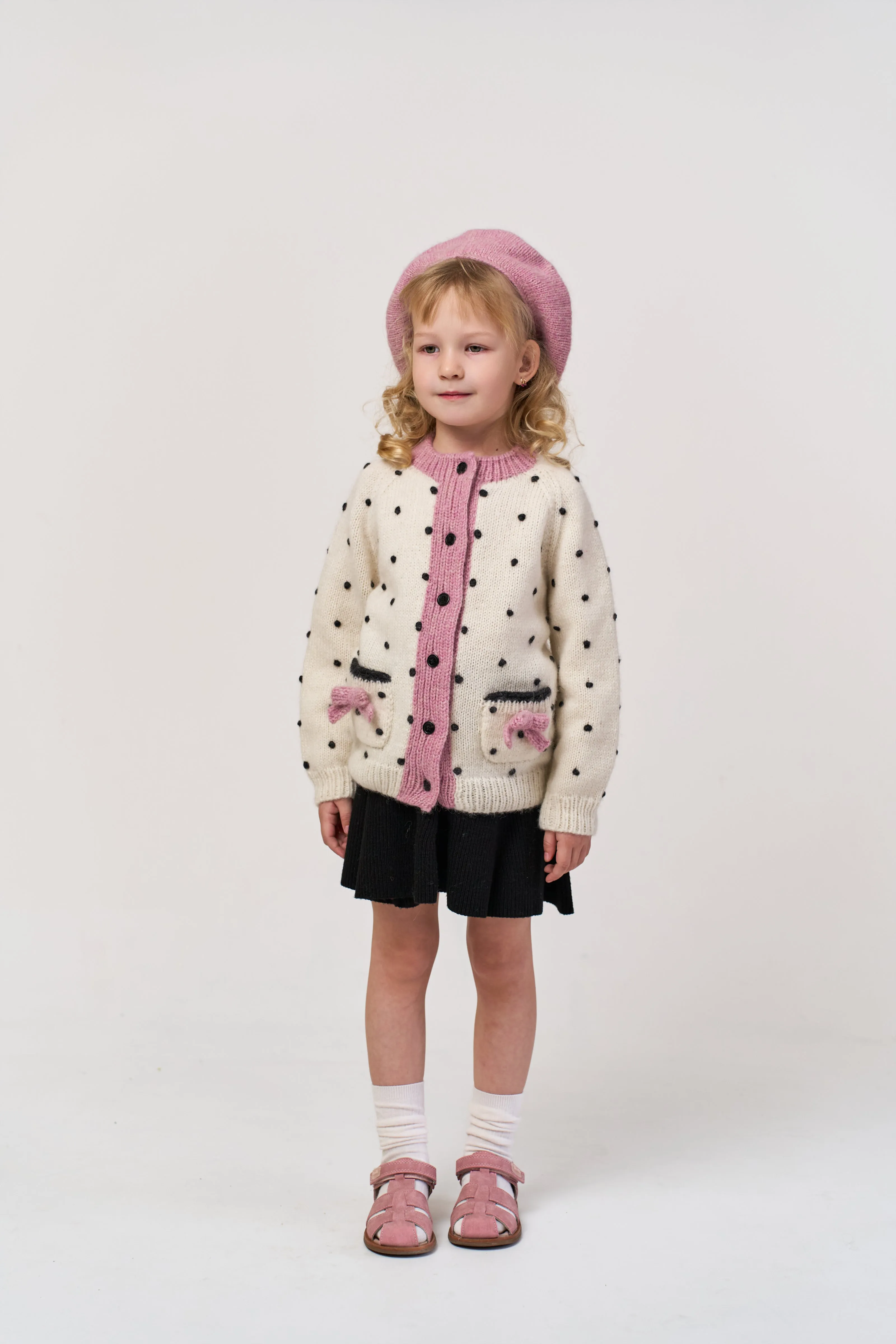 Amelia cardigan | powder pink