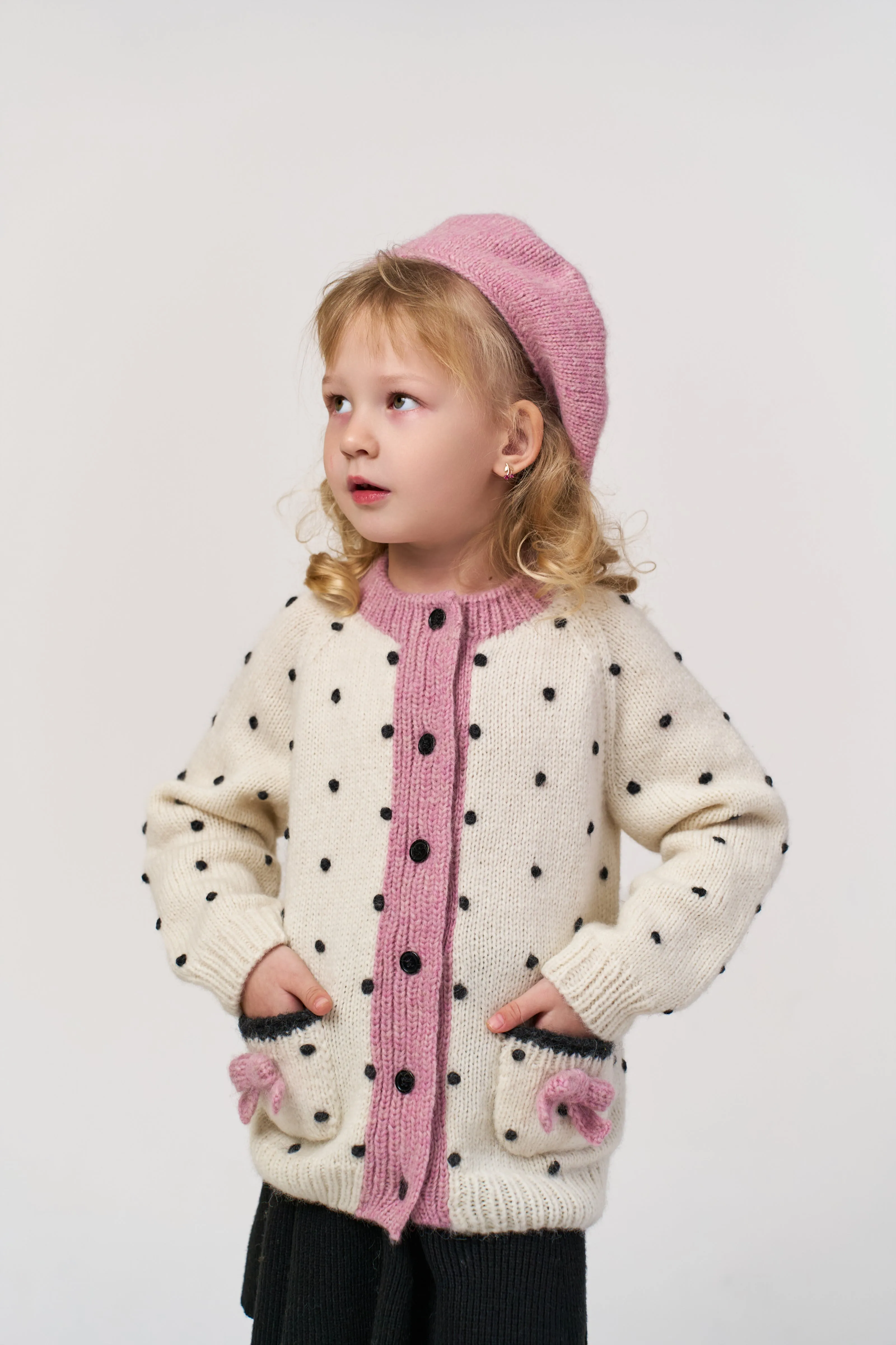 Amelia cardigan | powder pink