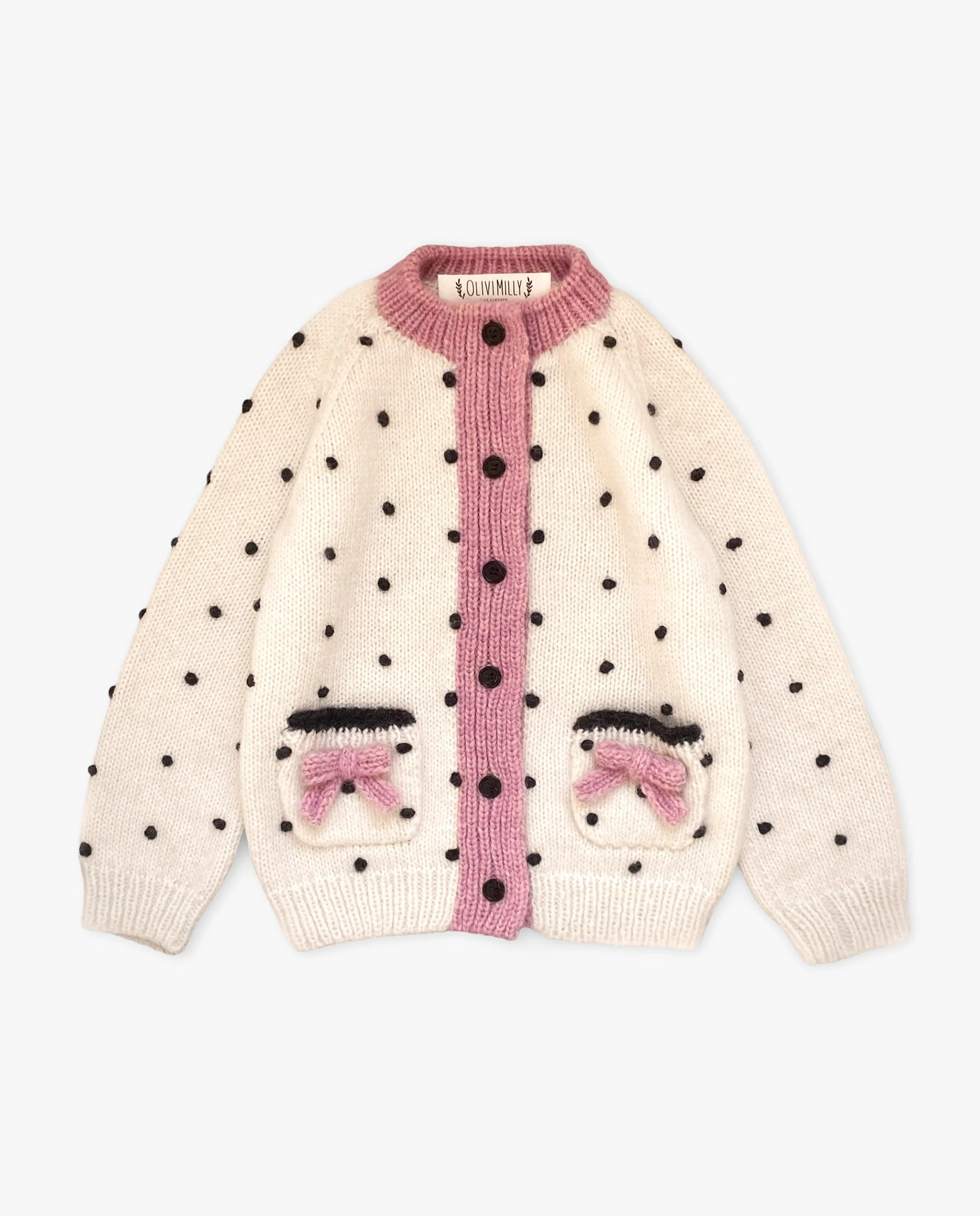 Amelia cardigan | powder pink