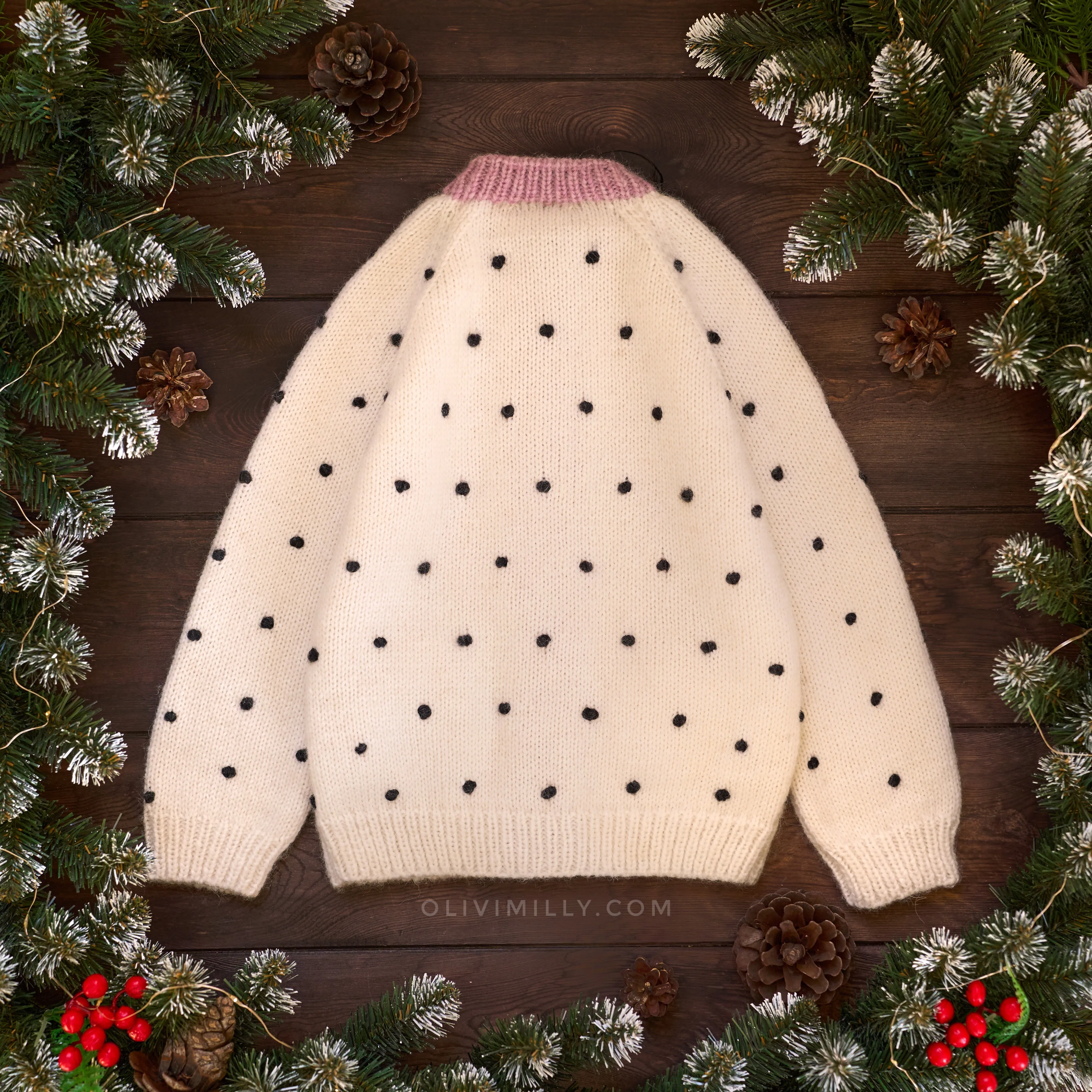 Amelia cardigan | powder pink