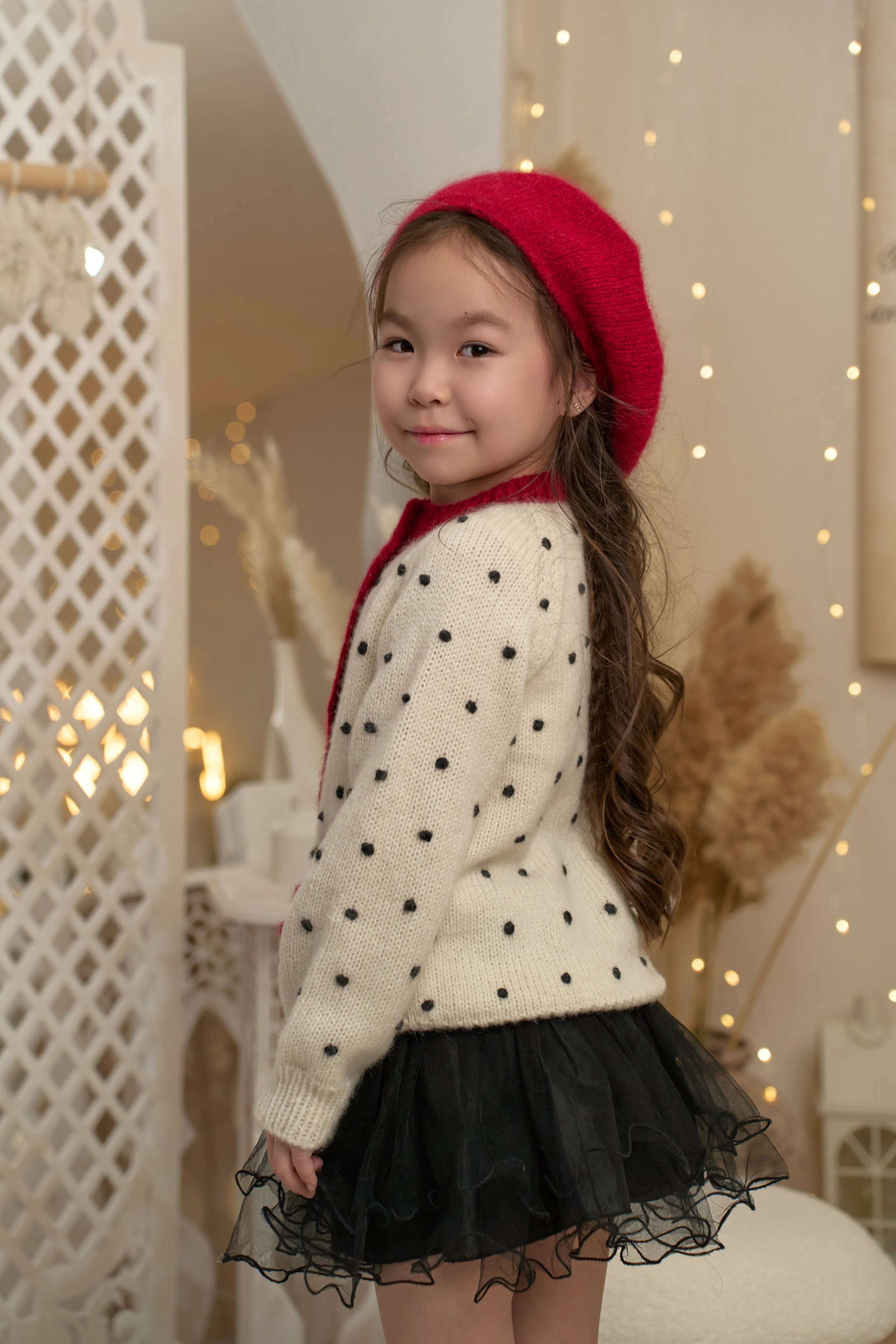 Amelia cardigan | Red