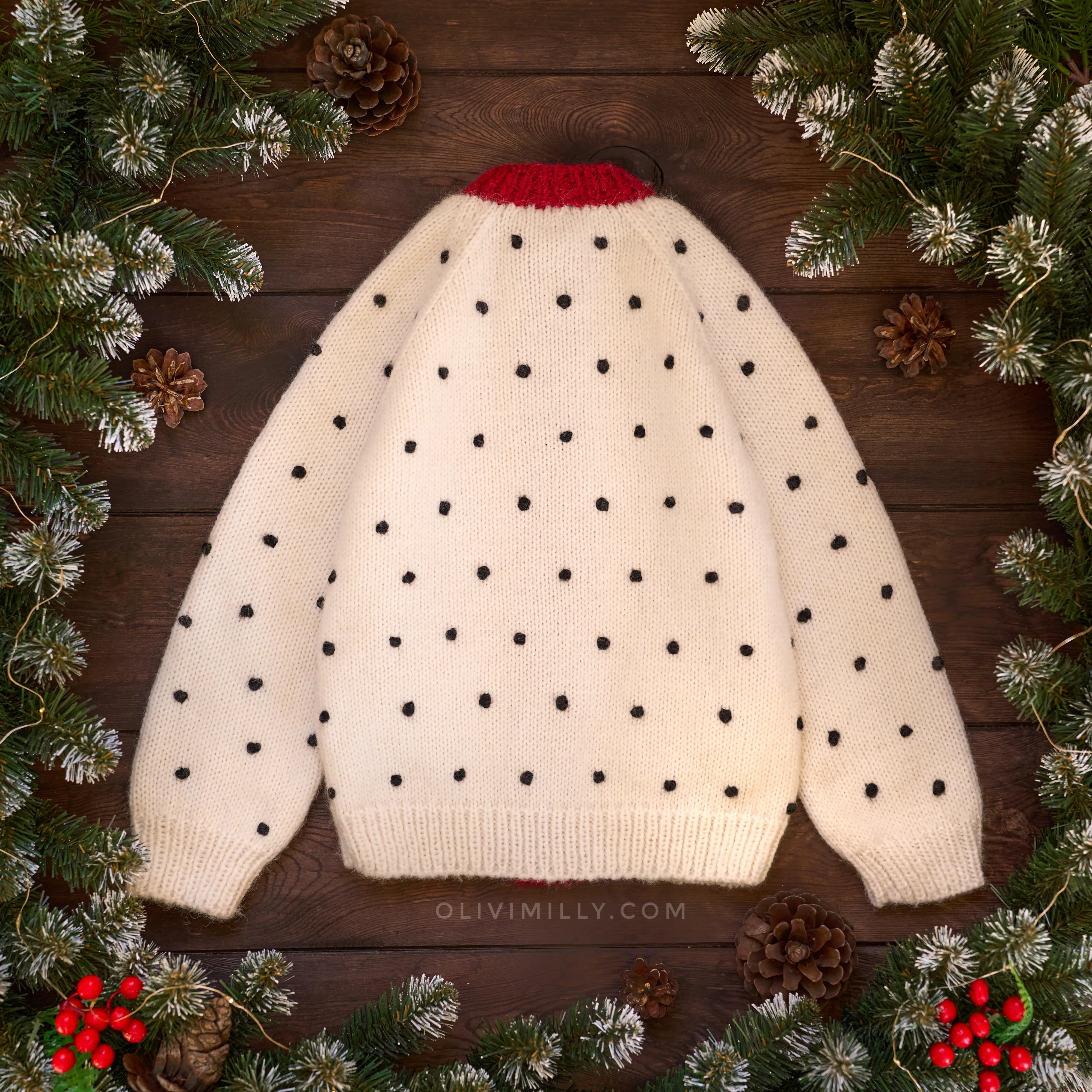 Amelia cardigan | Red