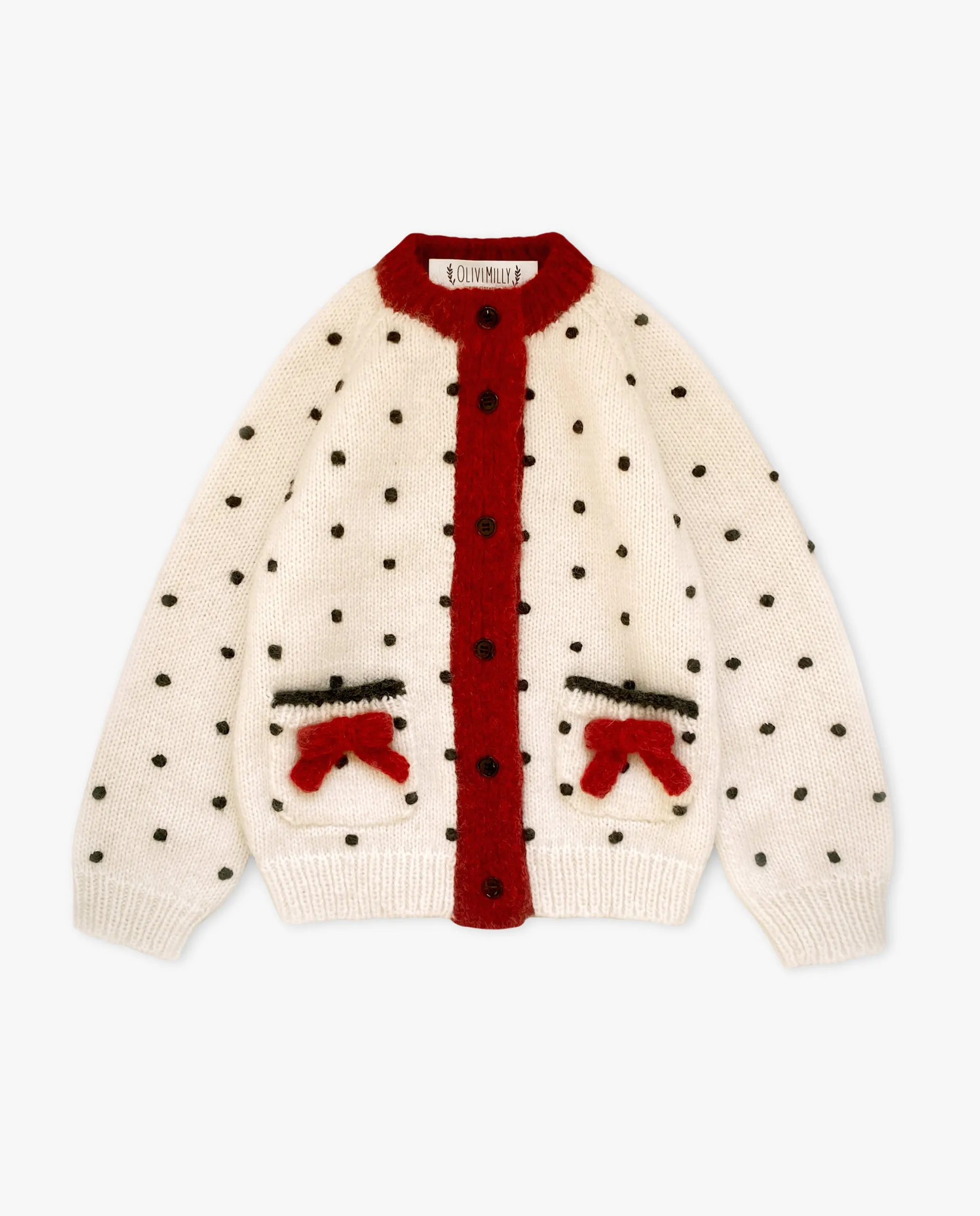 Amelia cardigan | Red