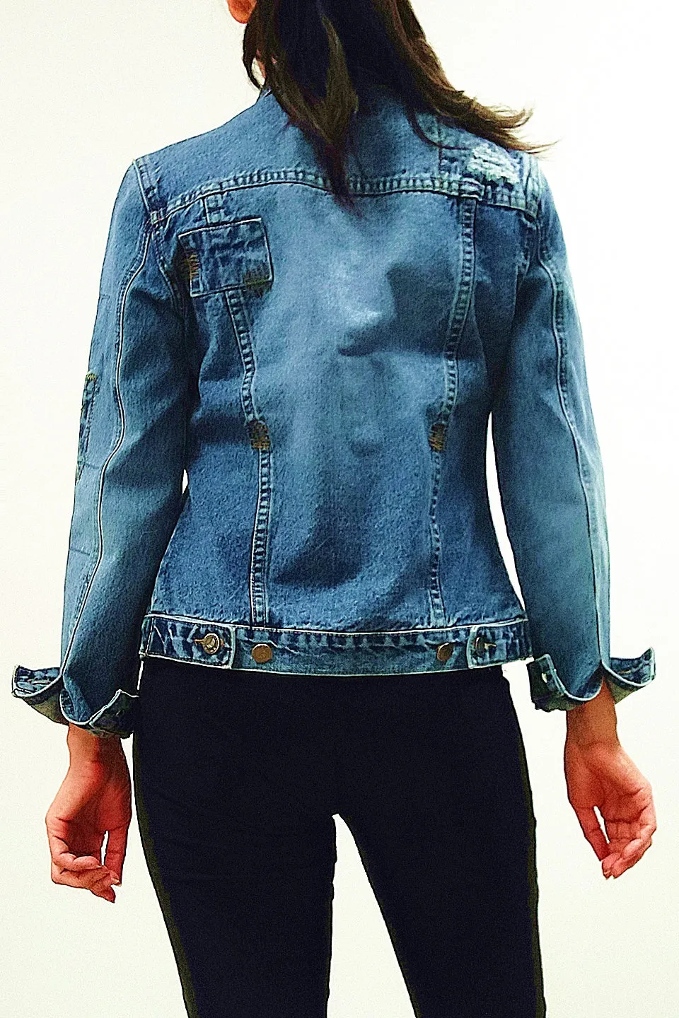 Angelaa Denim Jacket