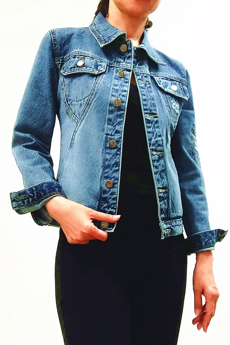 Angelaa Denim Jacket