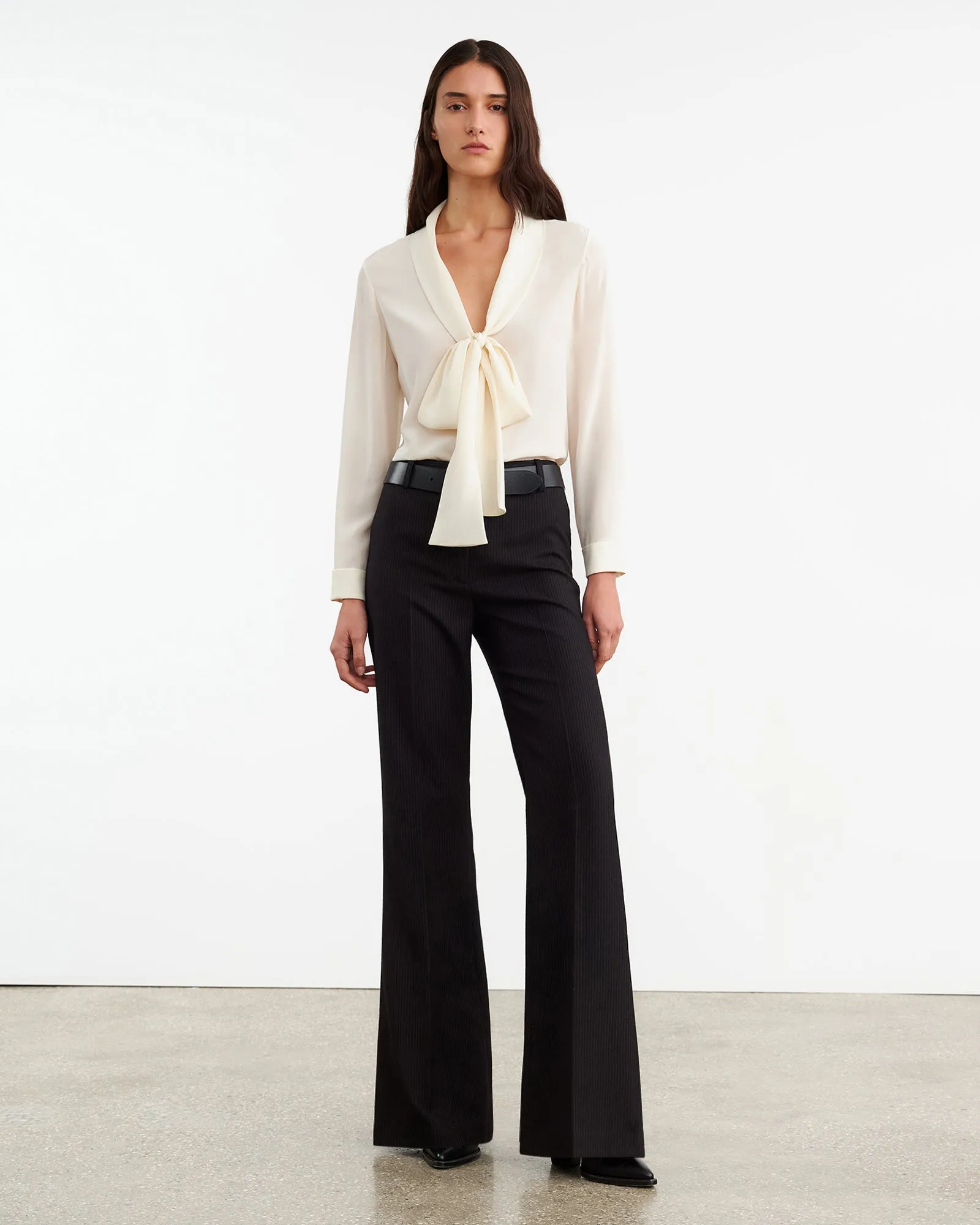 Angelique Tie Neck Blouse