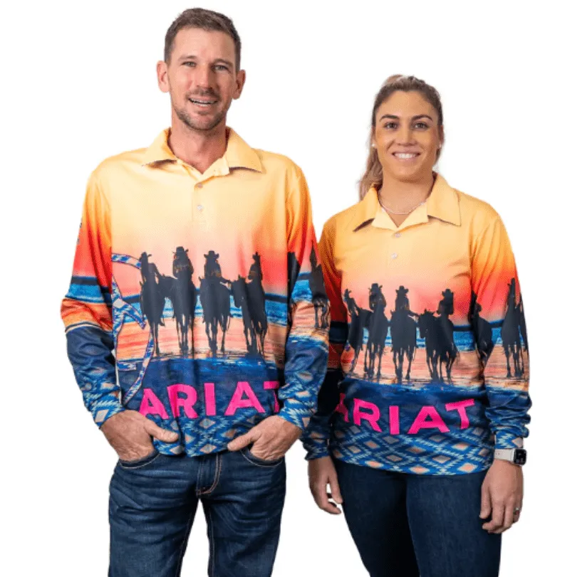 Ariat Fishing Shirt Unisex Coastal Cowgirls
