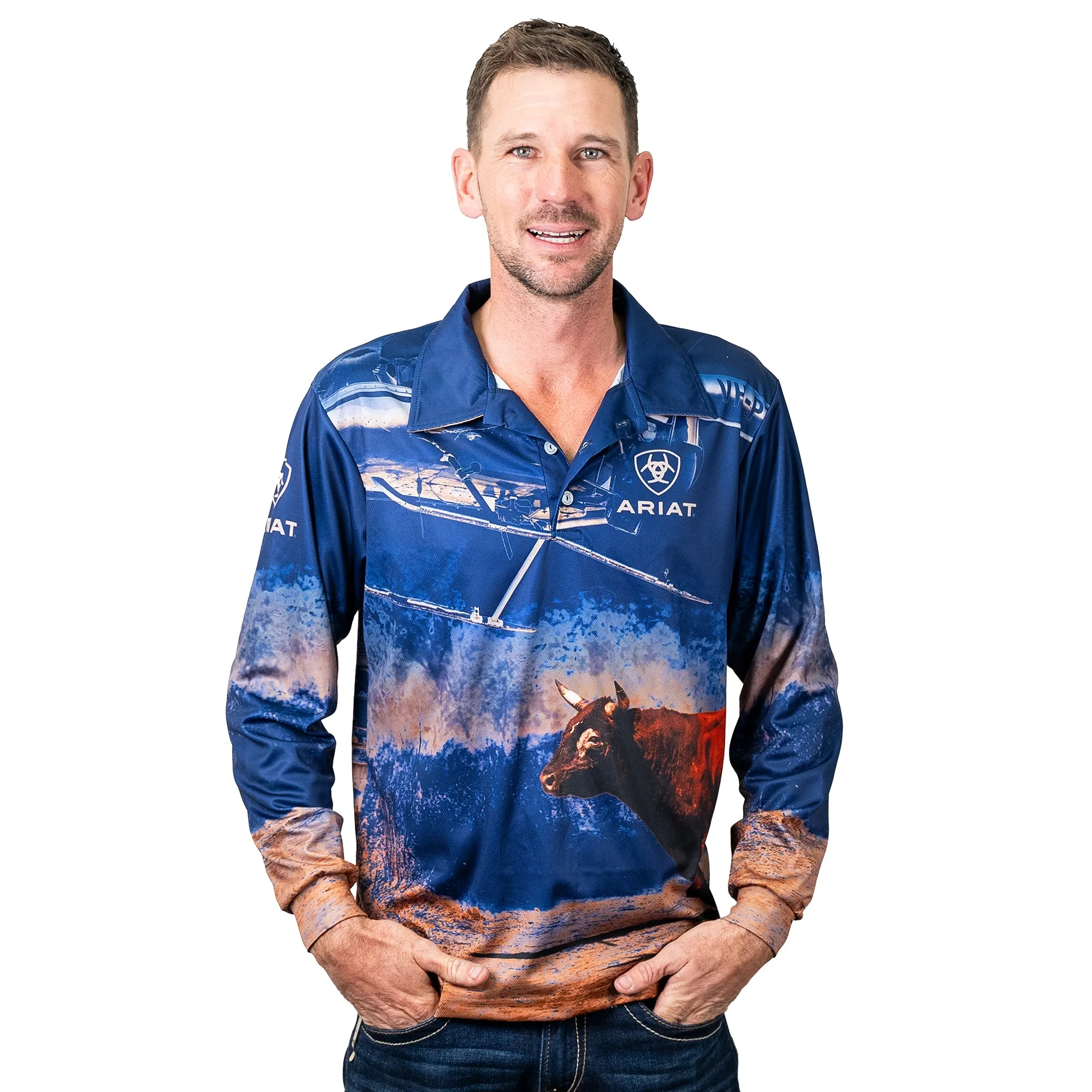Ariat Uni Fishing Shirt Bullcatcher