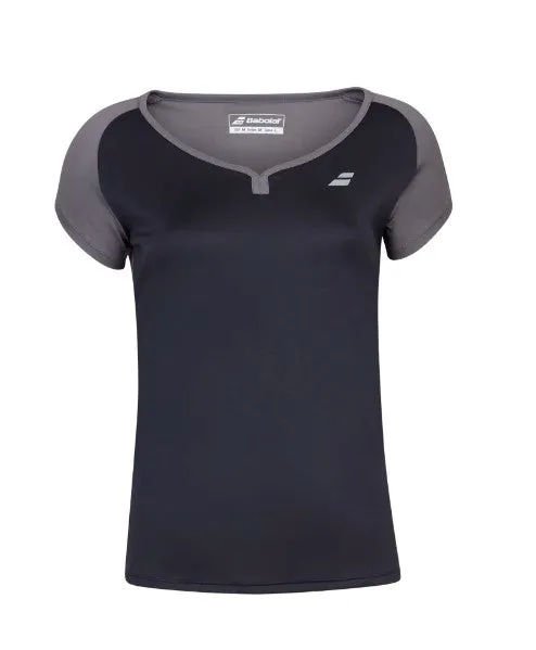Babolat Women's Play Cap Sleeve Top - Black