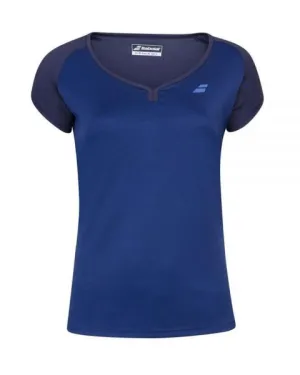 Babolat Women's Play Cap Sleeve Top - Estate Blue