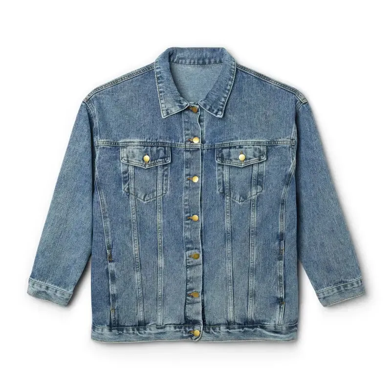 Bake Queen Oversized Denim Jacket Exudes Confidence