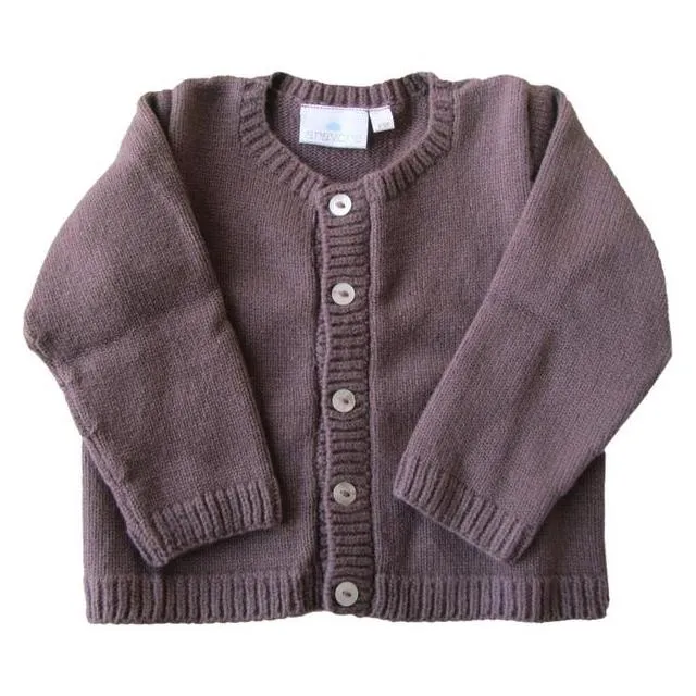 Beatrice Mauve Cardigan