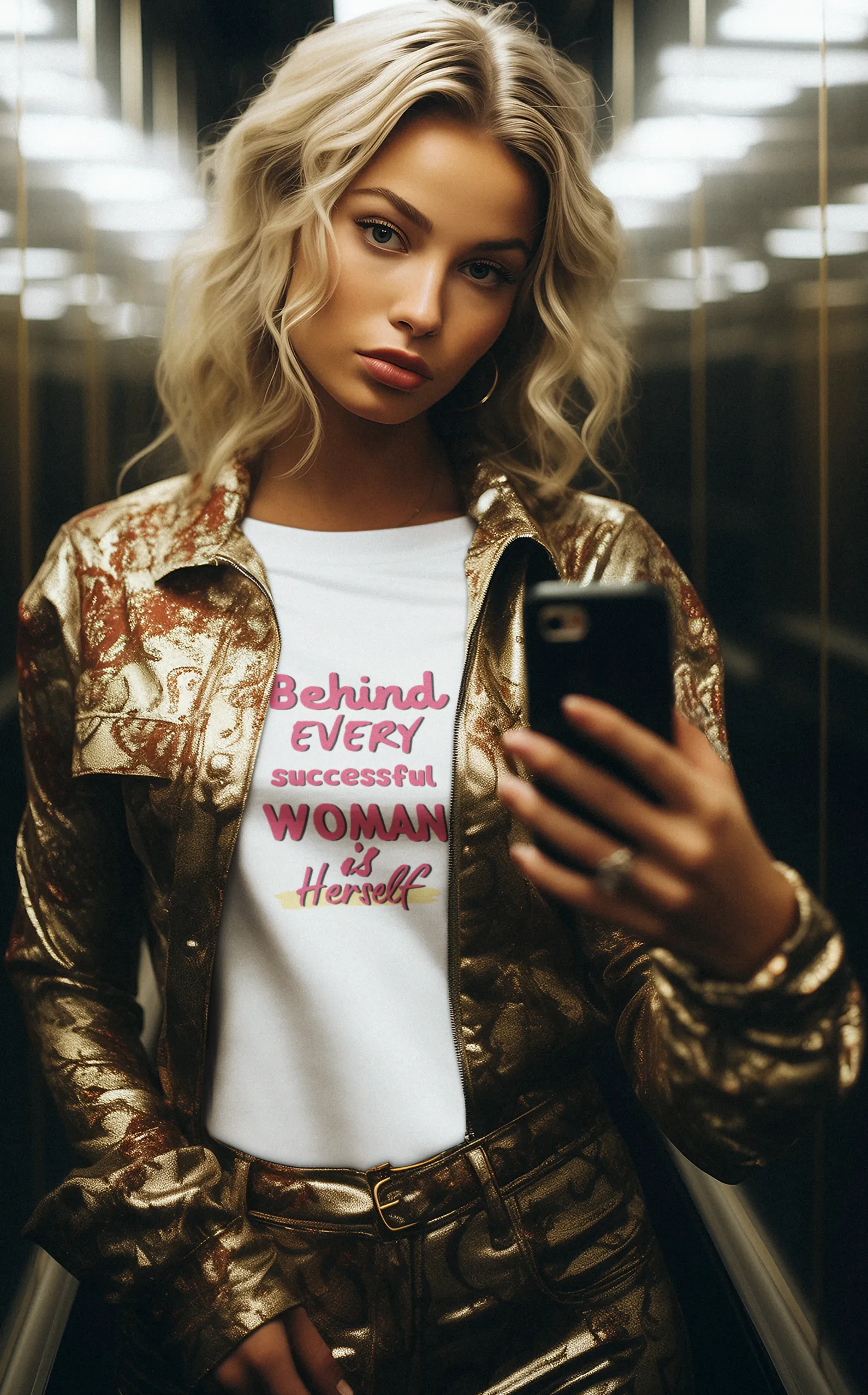 Behind Every Woman Tee