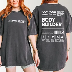 Bodybuilder Gym Pregnancy Announcement Shirt