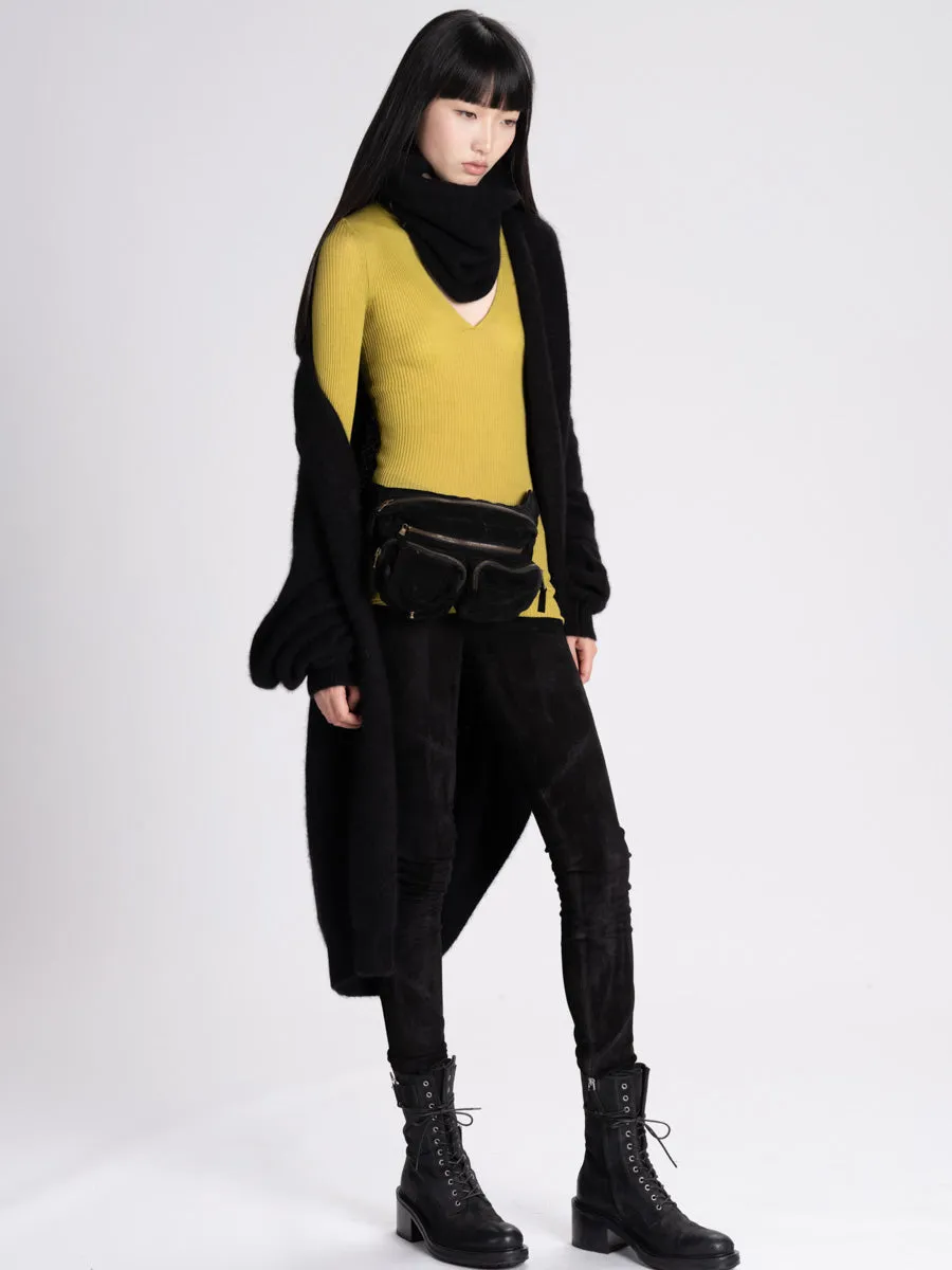Bonnie Young V Neck Cashmere Silk Sweater