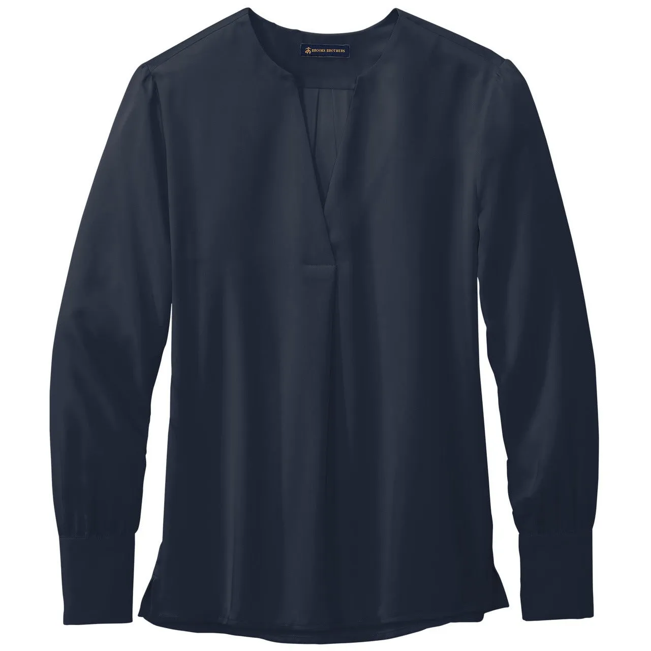 Brooks Brothers® Women's Open-Neck Satin Blouse