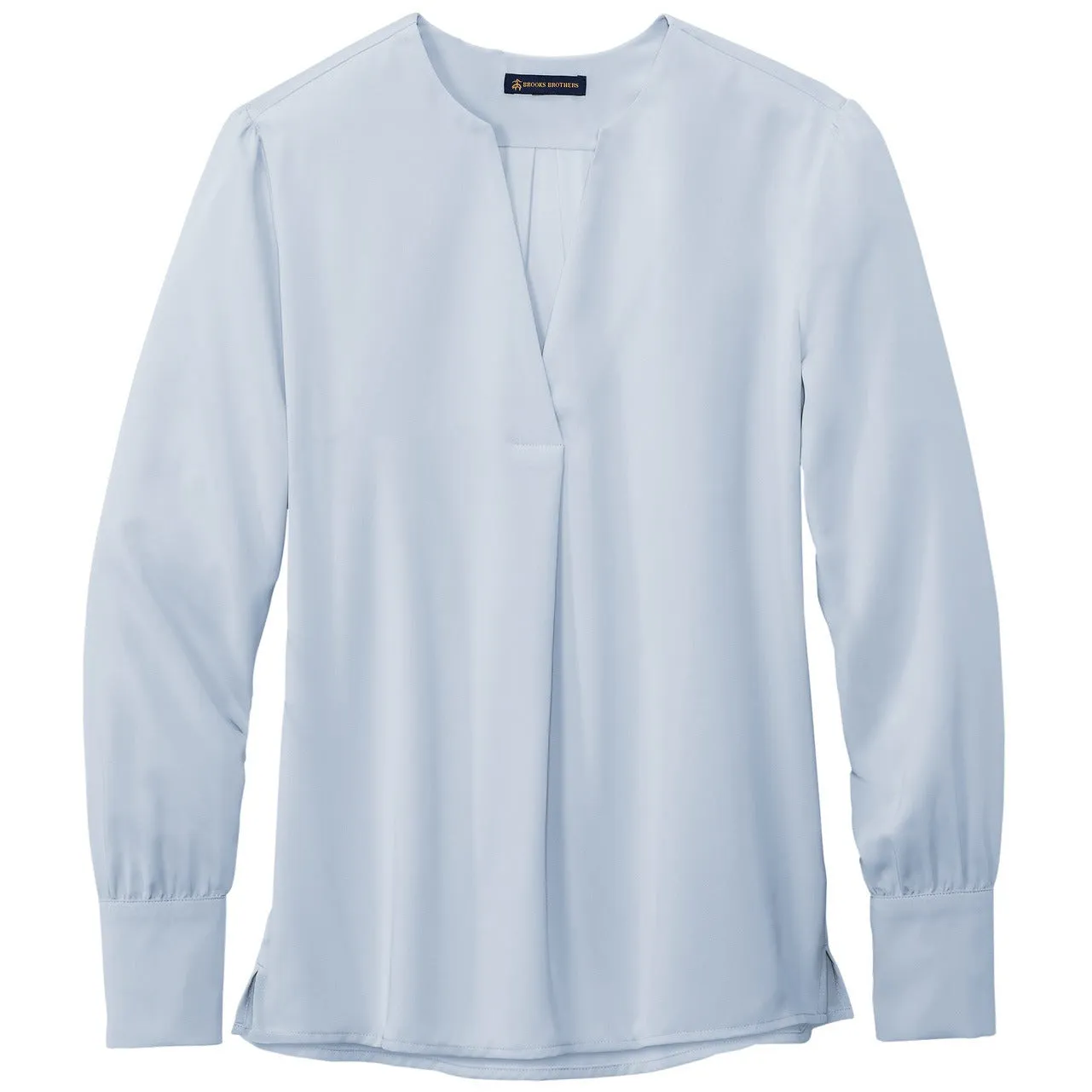 Brooks Brothers® Women's Open-Neck Satin Blouse