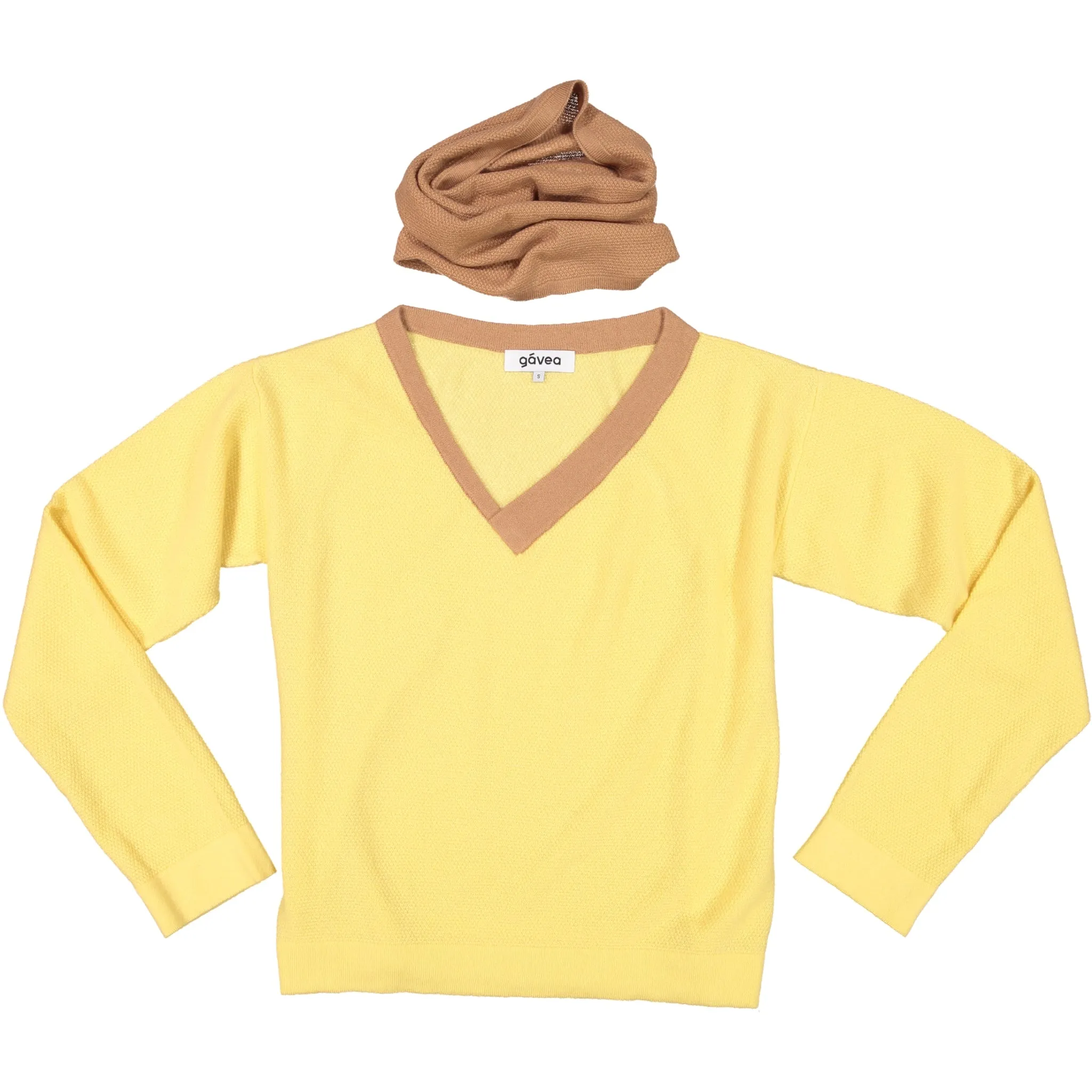 Cashmere and Silk Drunk V-neck