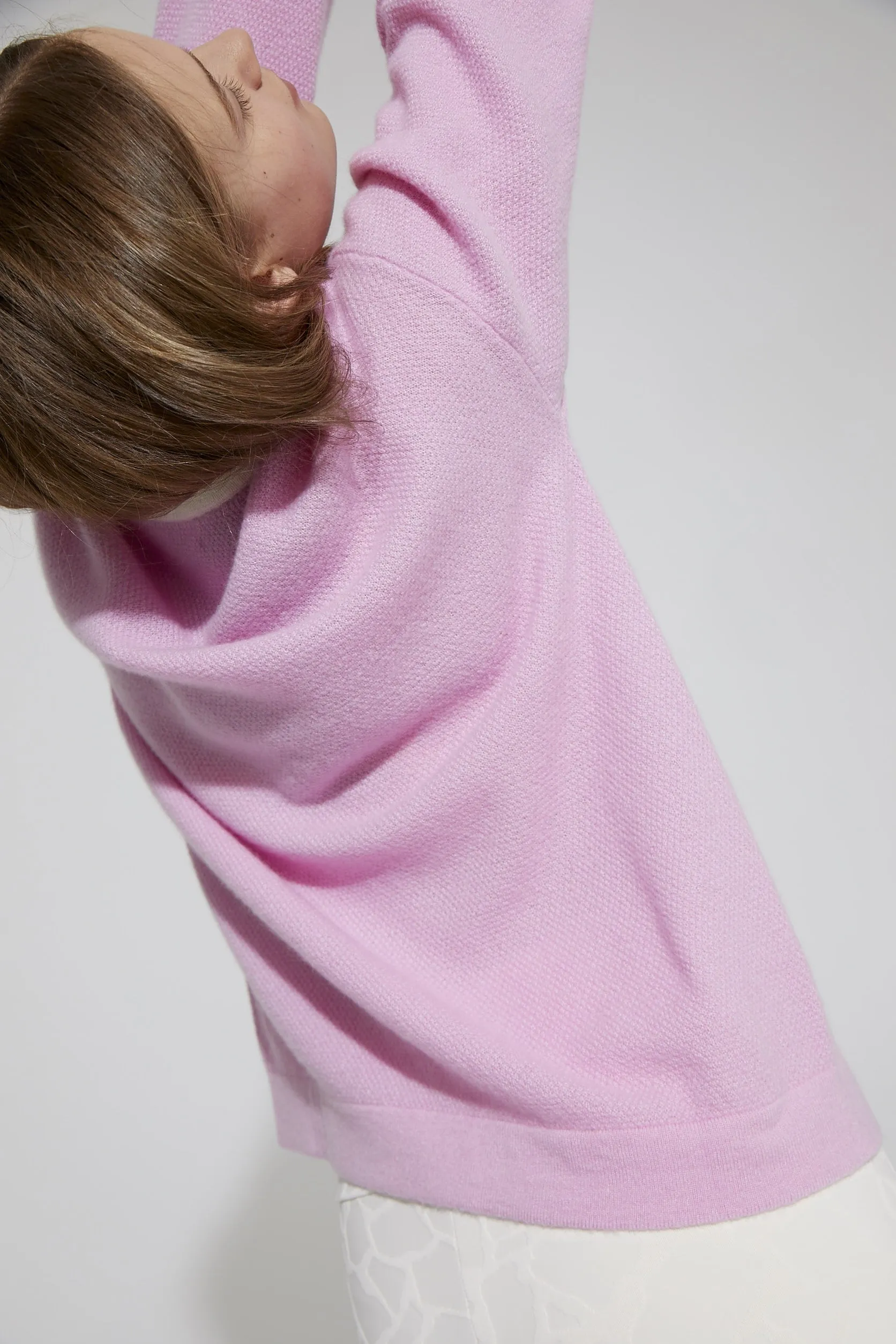 Cashmere and Silk Drunk V-neck