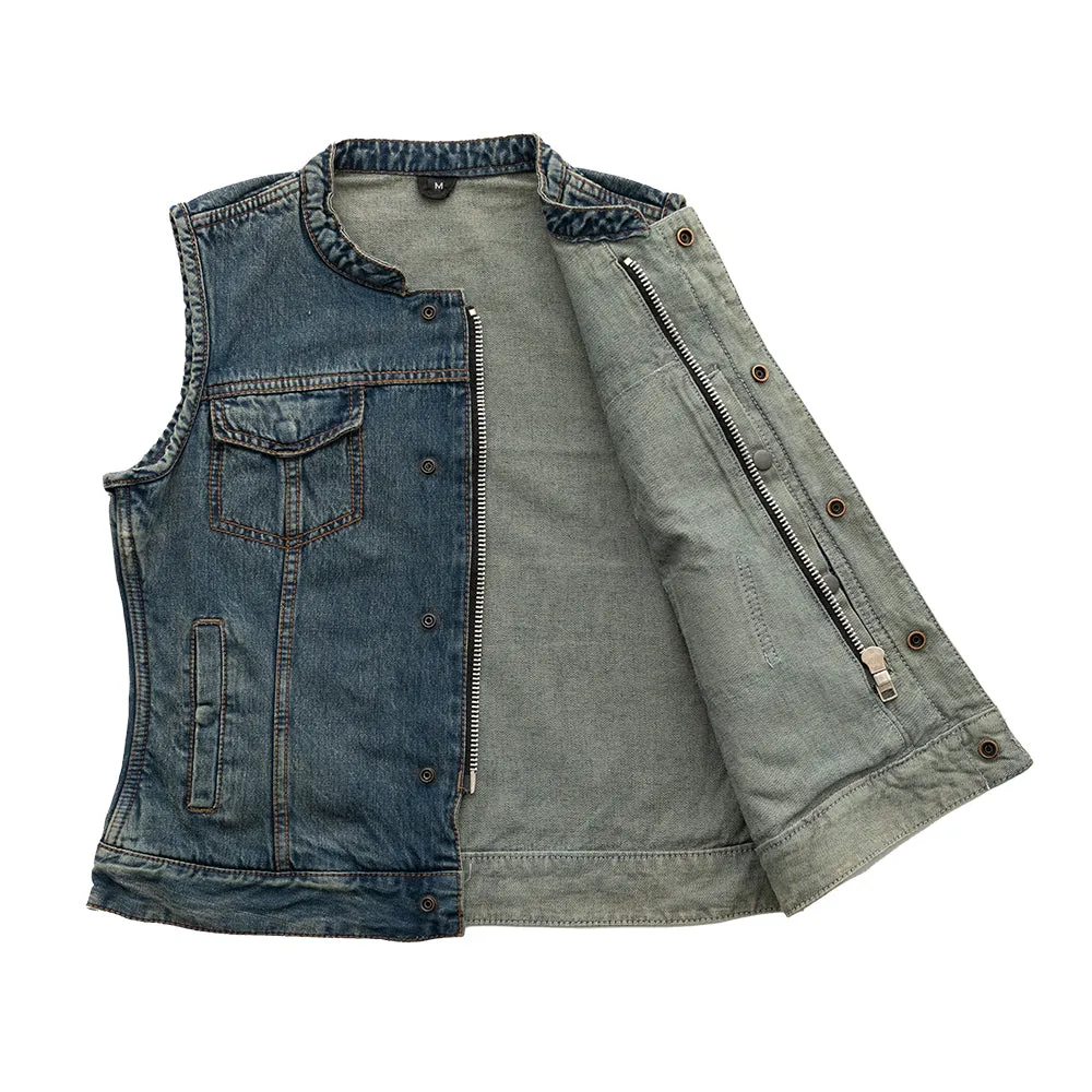 CAT WOMEN Motorcycle Denim Vest