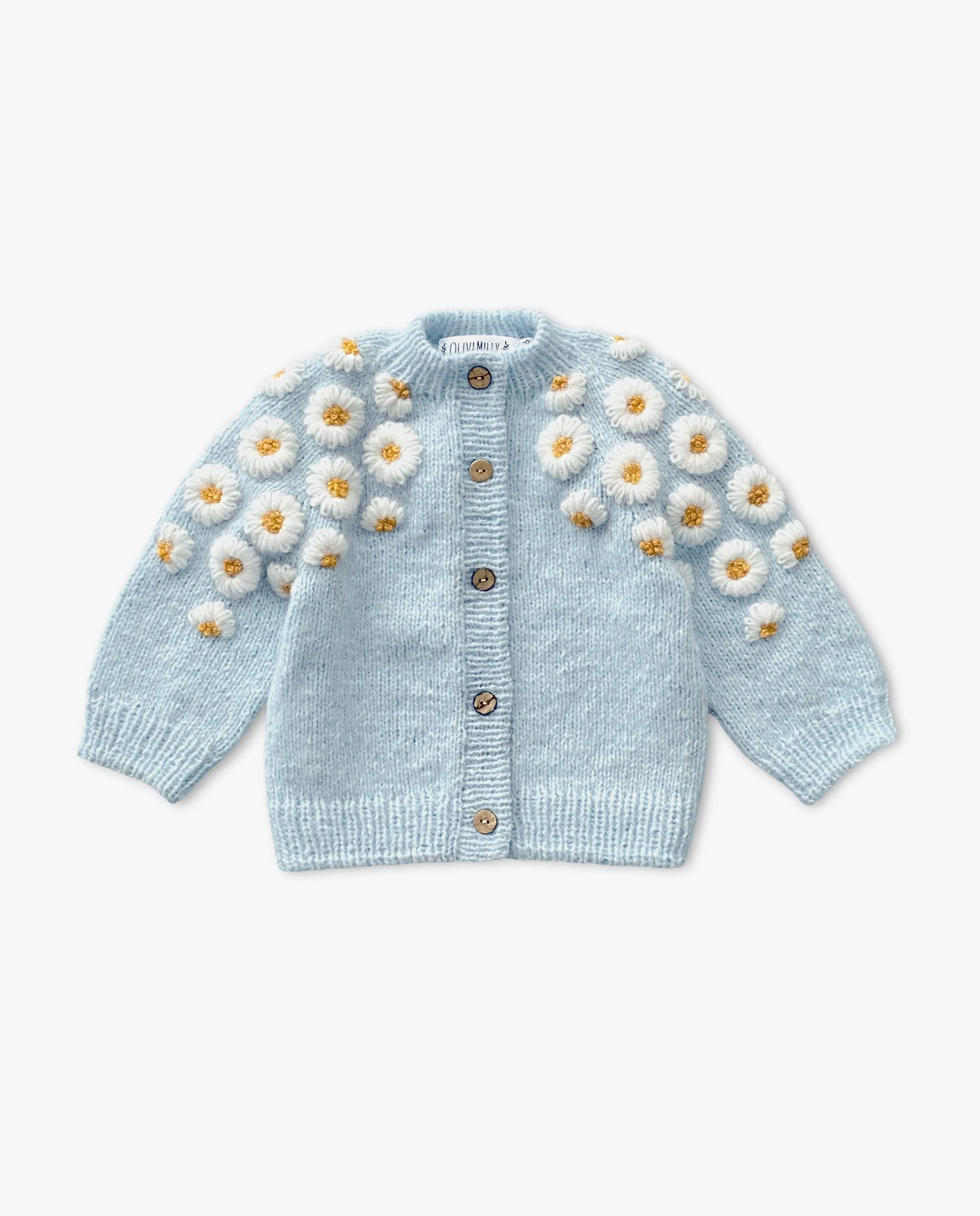 Chamomiles cardigan | Blue