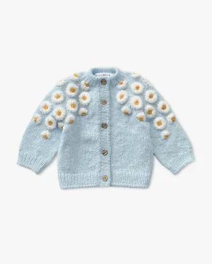 Chamomiles cardigan | Blue