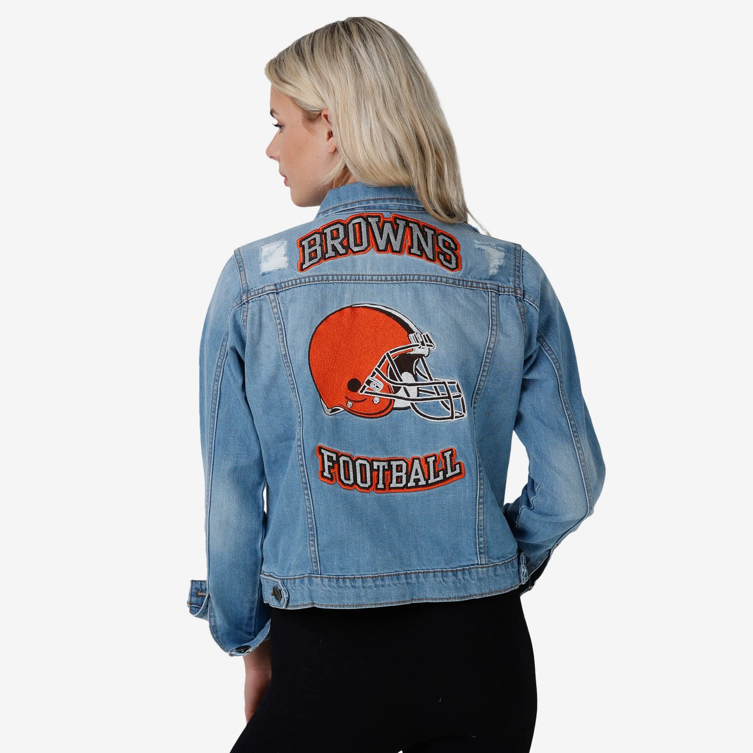 Cleveland Browns Womens Denim Days Jacket