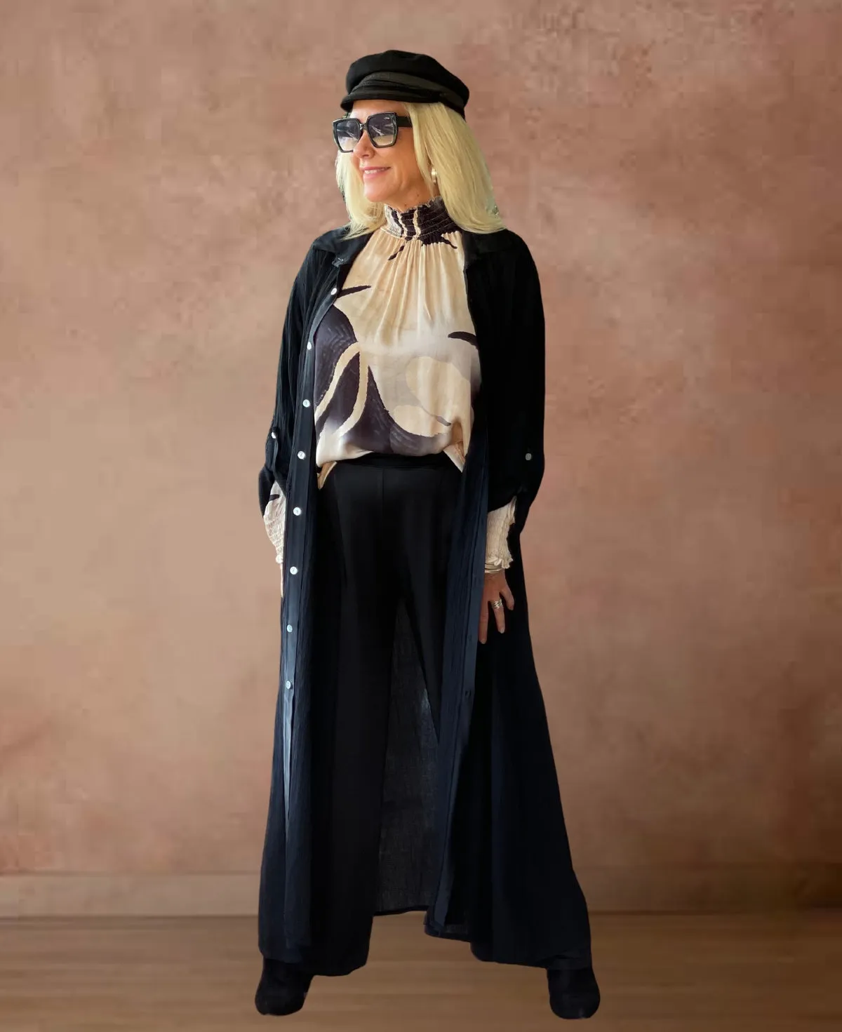 Cygnet Satin Blouse