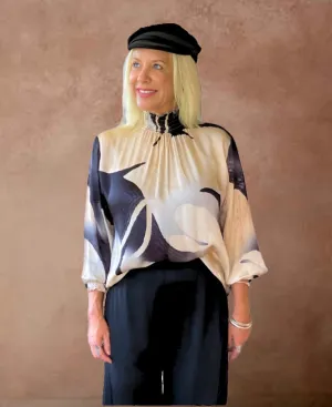 Cygnet Satin Blouse