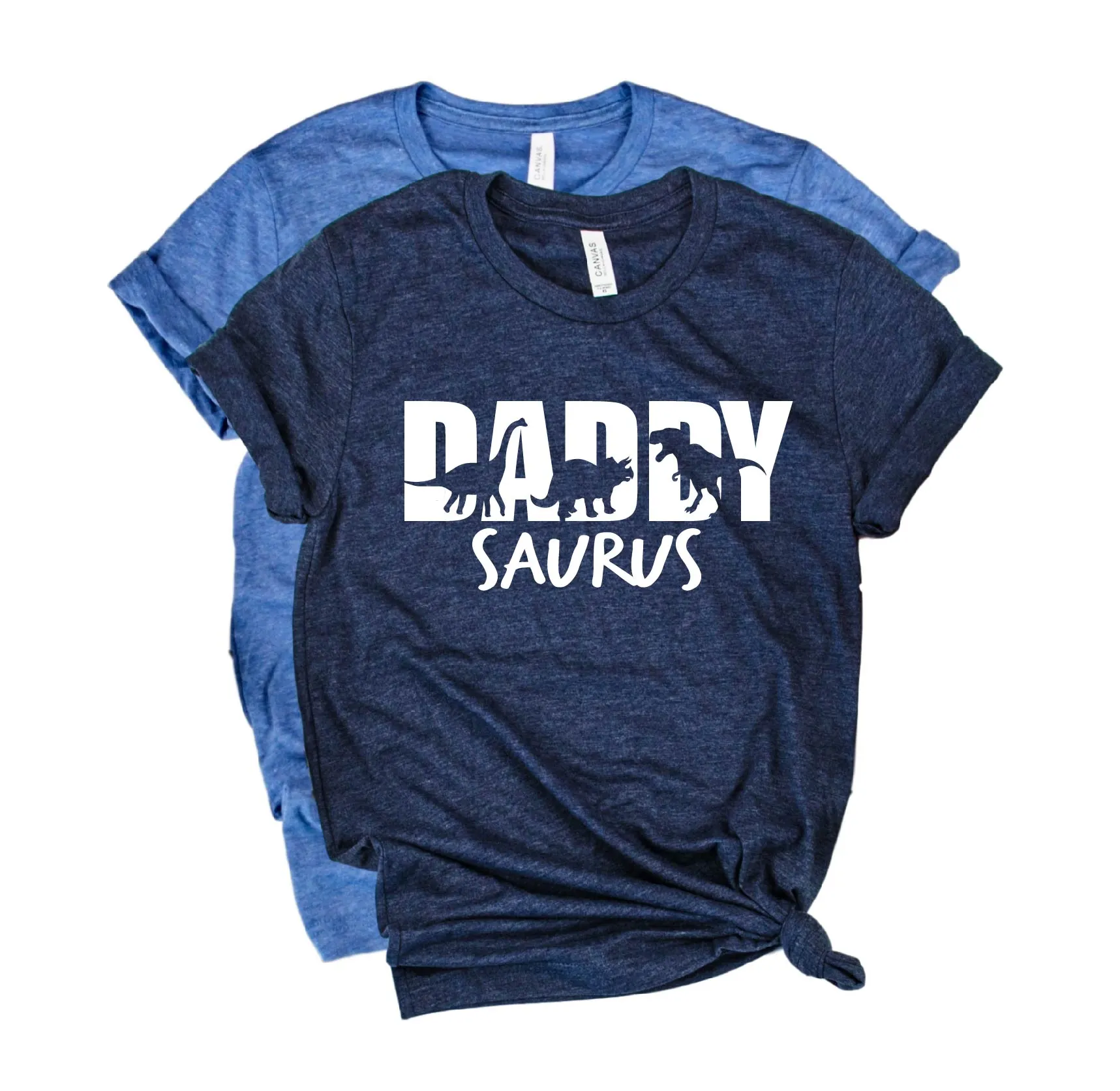 Daddy Saurus Dino Shirt | Unisex Crew