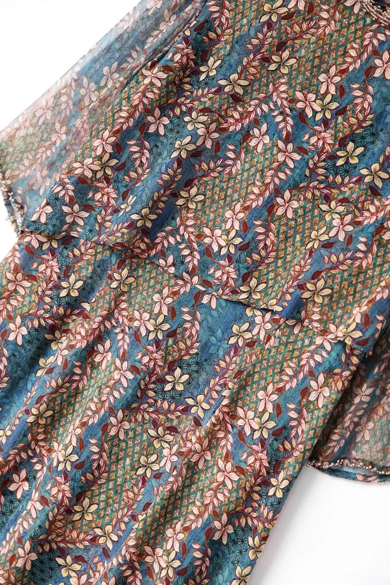 FashionSierra - 100% Silk Women's Runway Dresses