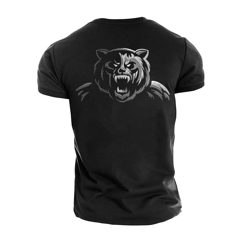 Fierce Bear Cotton T-Shirt