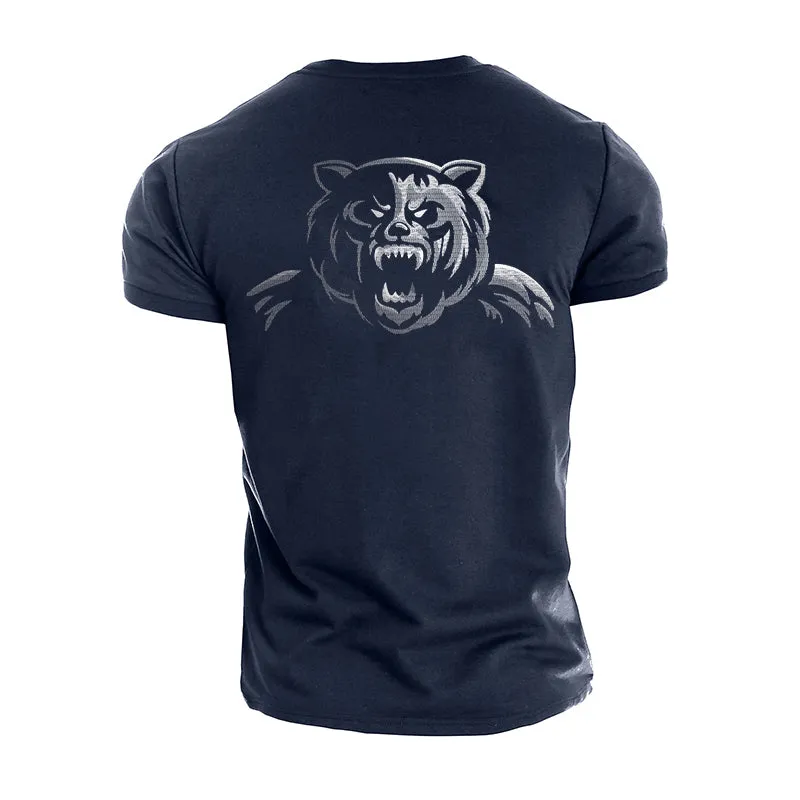 Fierce Bear Cotton T-Shirt