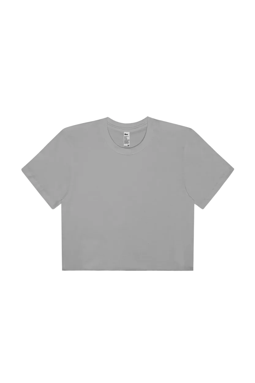 FINE JERSEY S/S CROP T