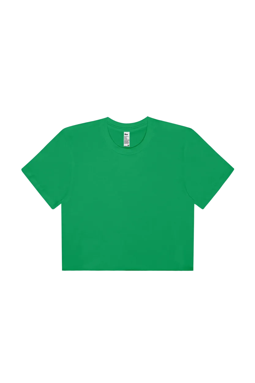 FINE JERSEY S/S CROP T