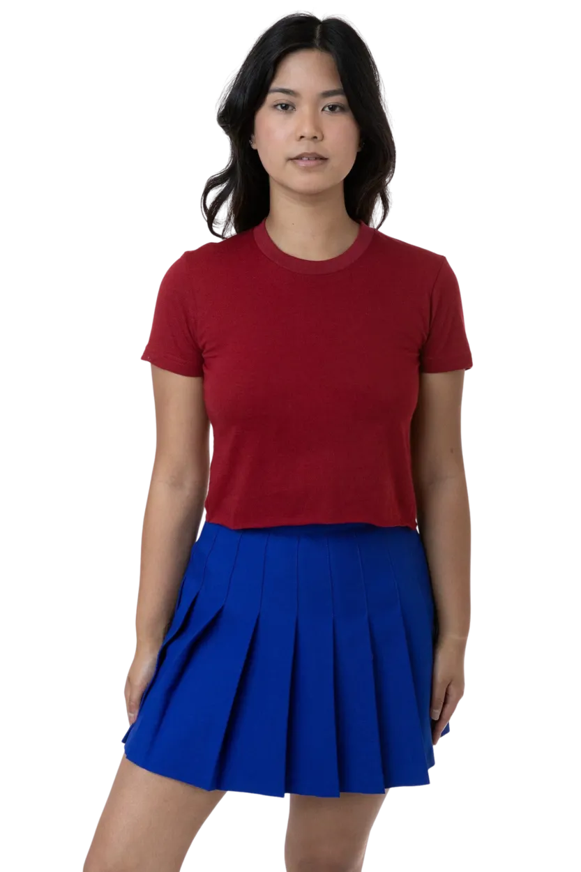 FINE JERSEY S/S CROP T